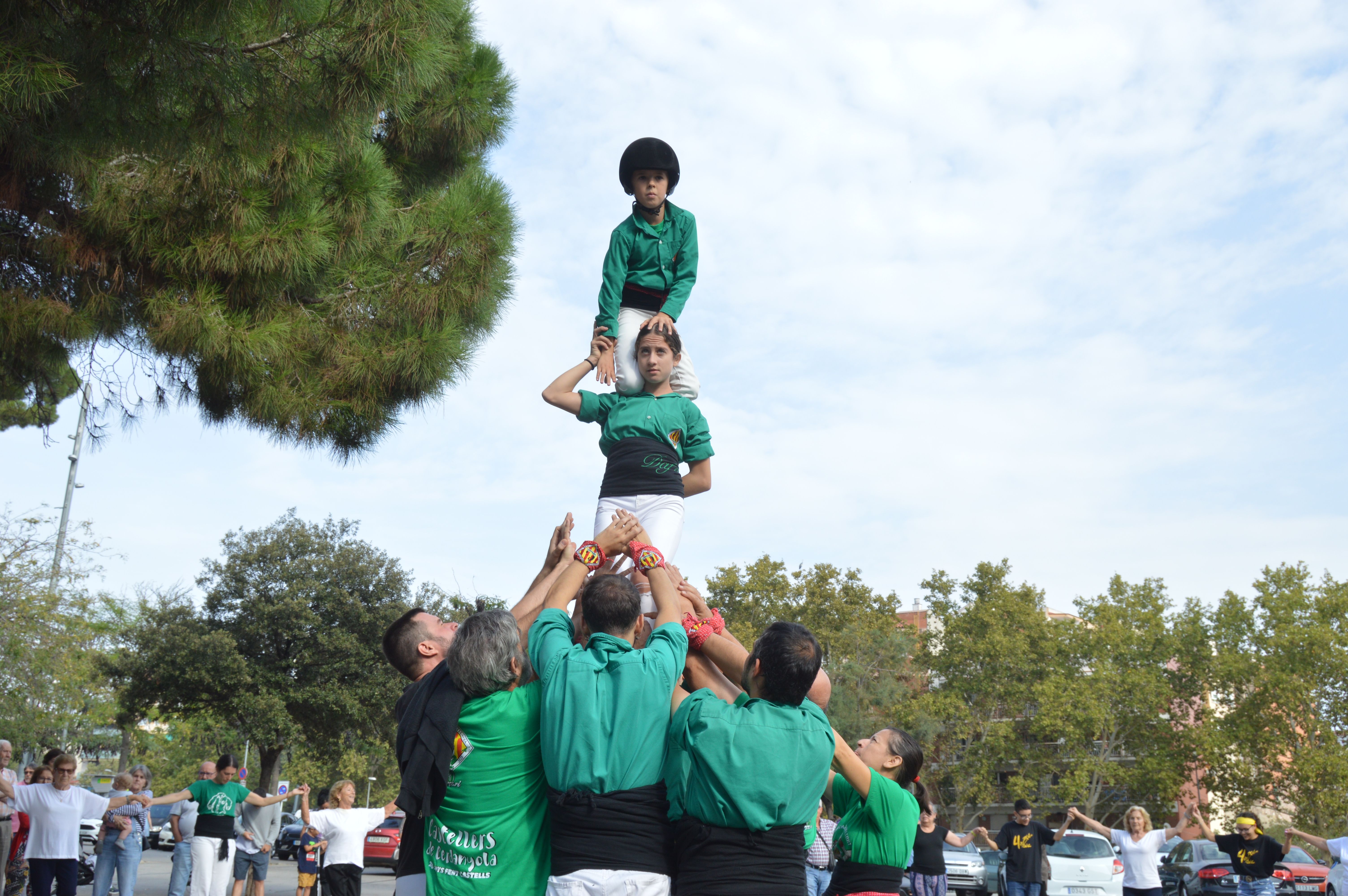 Les imatges del 25è aniversari de Castellers de Cerdanyola. FOTO: Nora MO