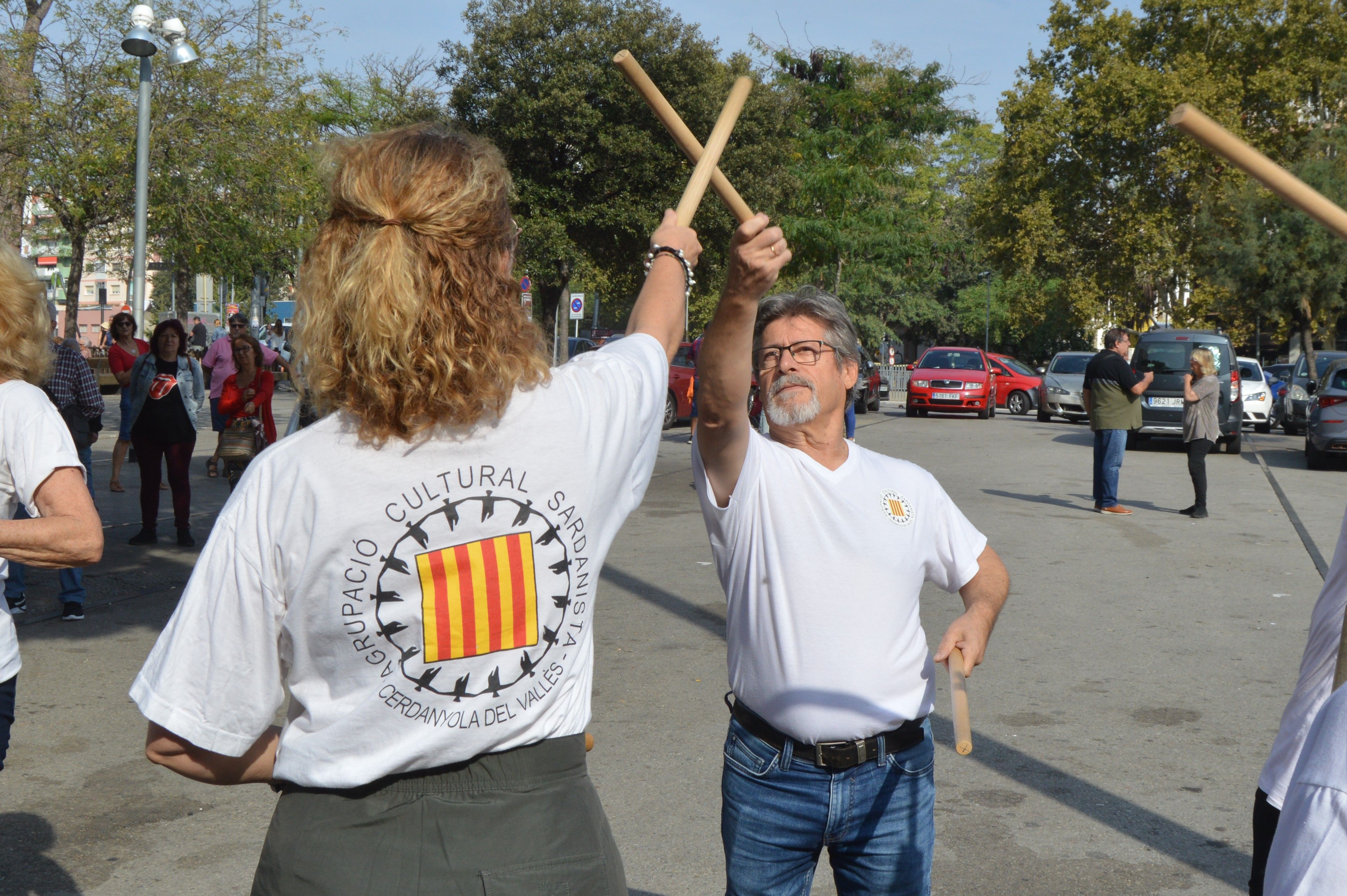 Les imatges del 25è aniversari de Castellers de Cerdanyola. FOTO: Nora MO