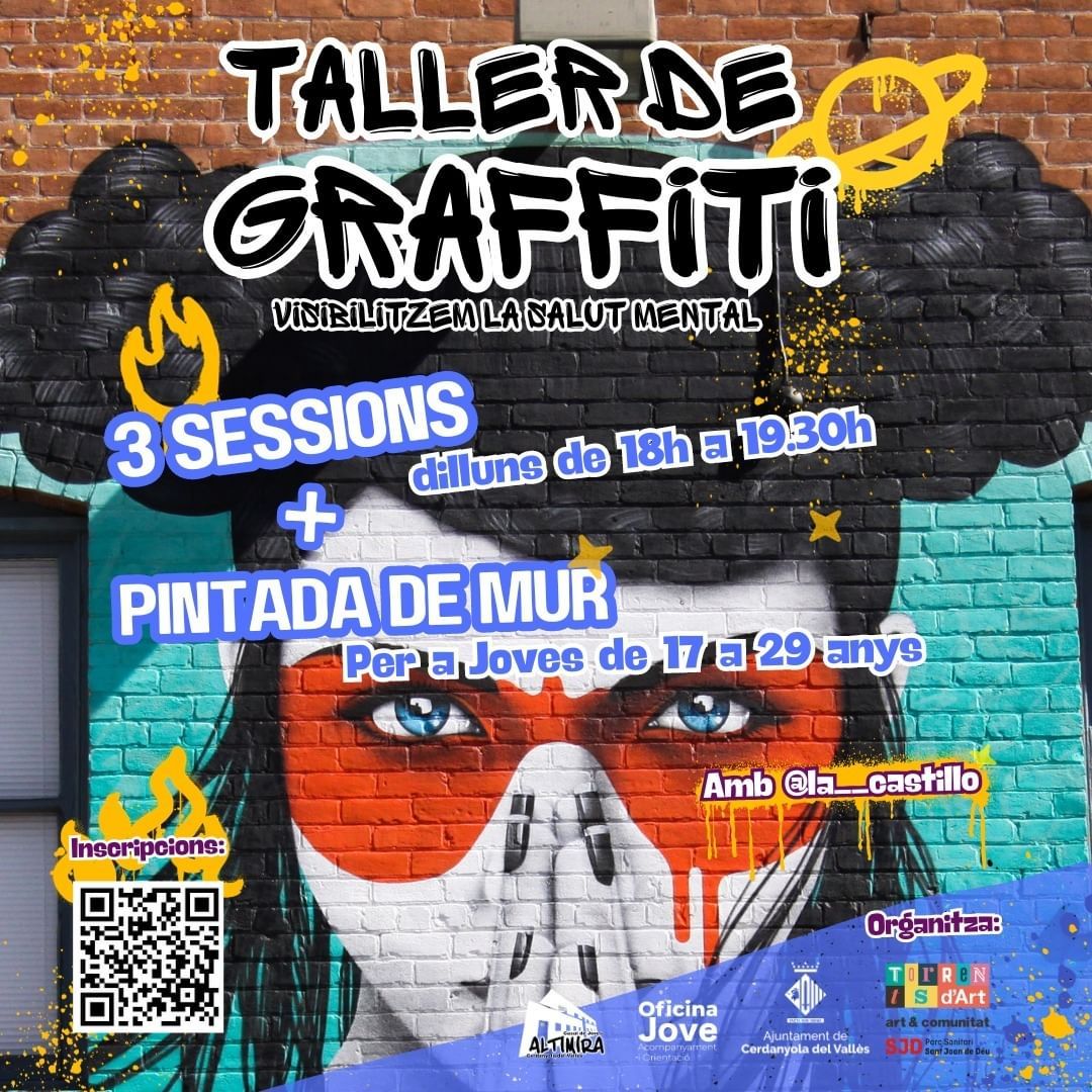 Cartell taller de graffitti