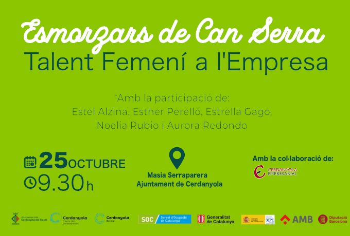 Cartell Esmorzar de Can Serra 2023