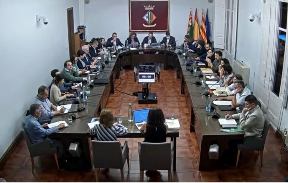 Ple municipal d'octubre. FOTO: Ajuntament de Cerdanyola