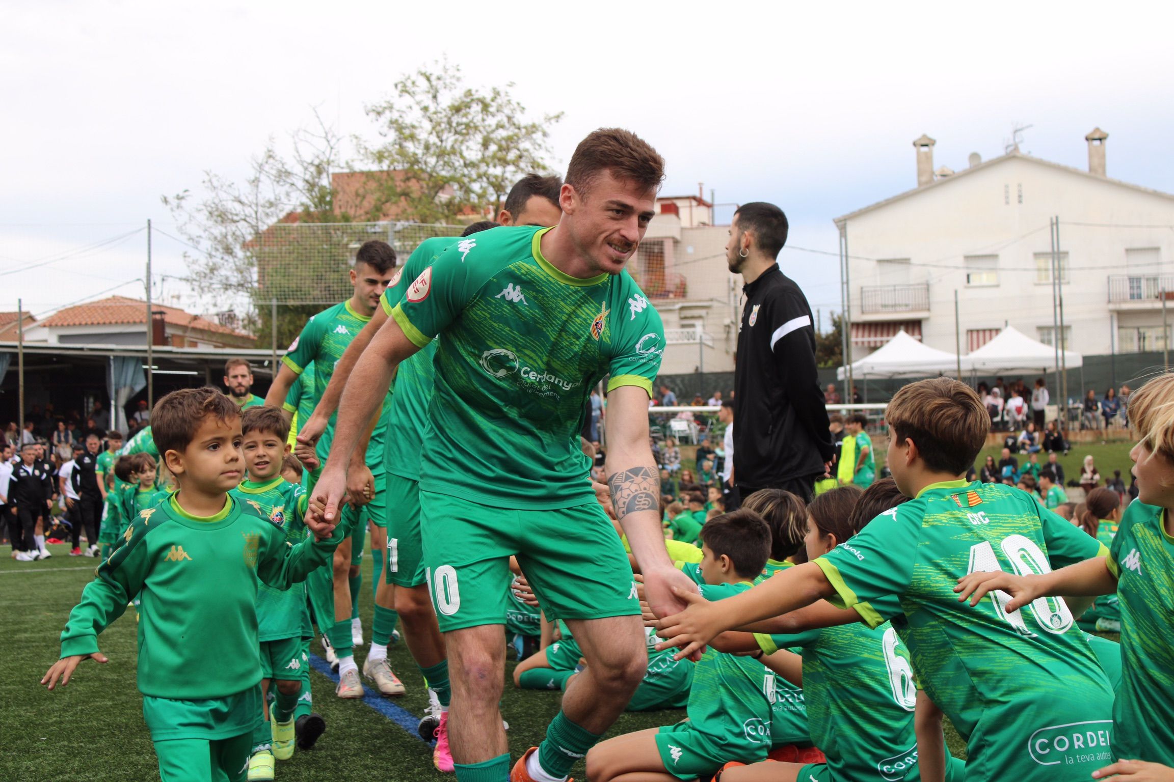 Max Marcet, jugador del Senior Masculí A. FOTO: Guillem Barrera