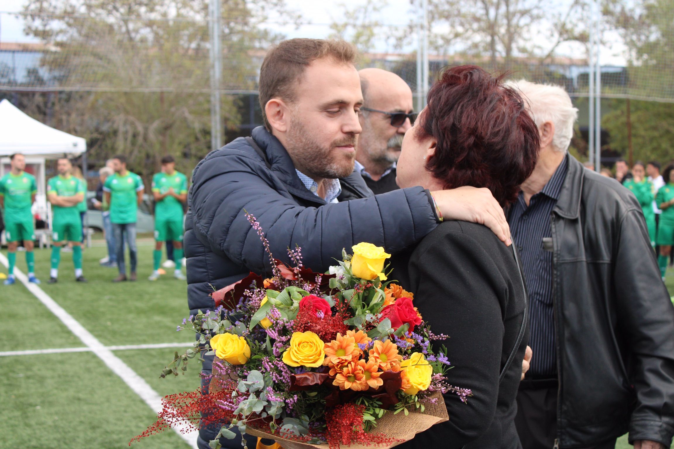 Homenatge a Feliciano Rodríguez Quintana. FOTO: Guillem Barrera