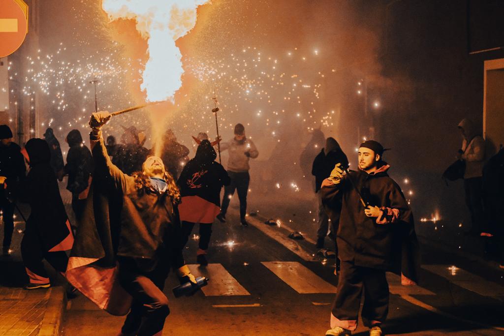 Correfoc de Sant Martí. FOTO: Ale Gómez