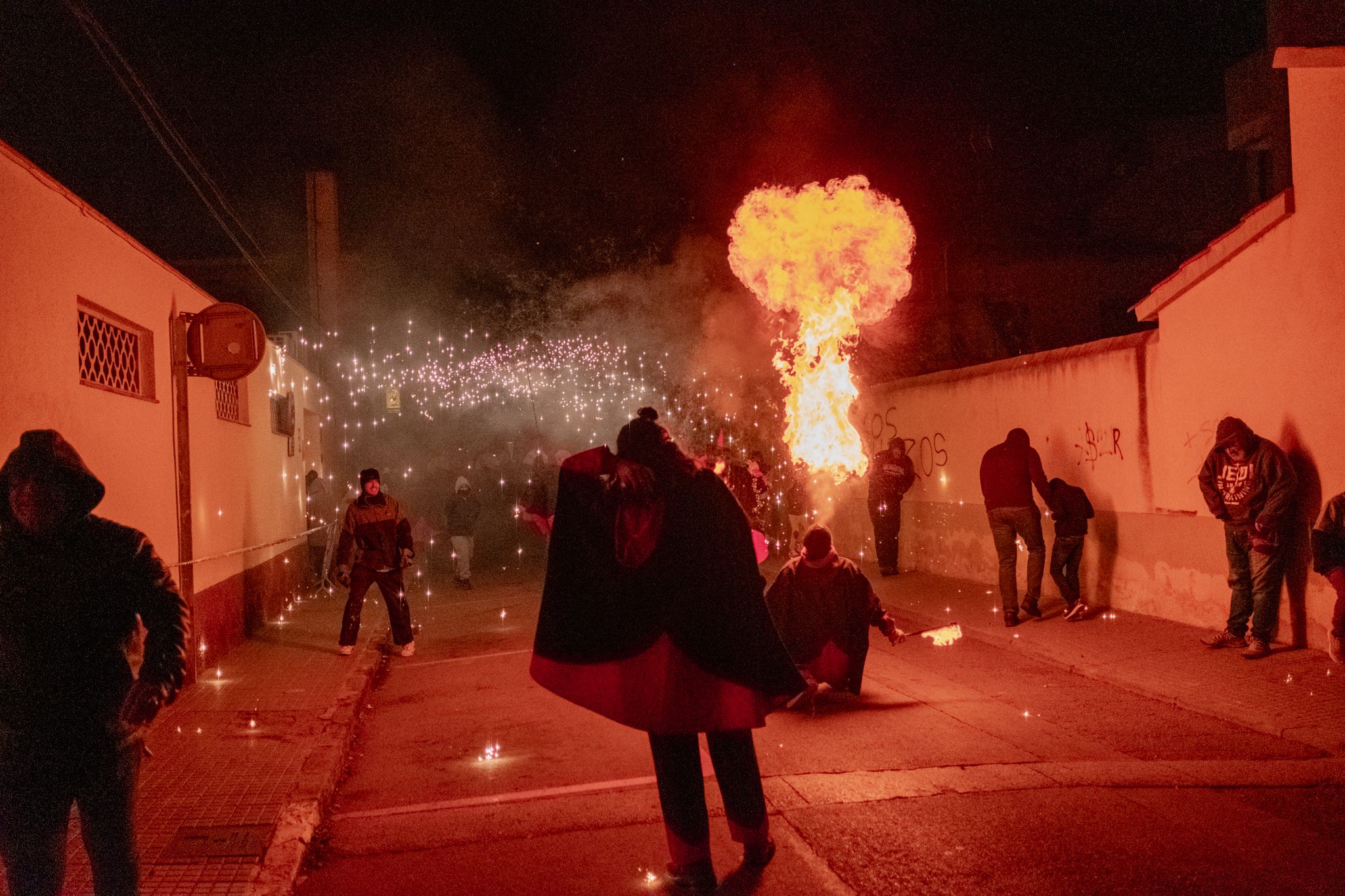 Correfoc de la Festa de Tardor. FOTO: Ale Gómez