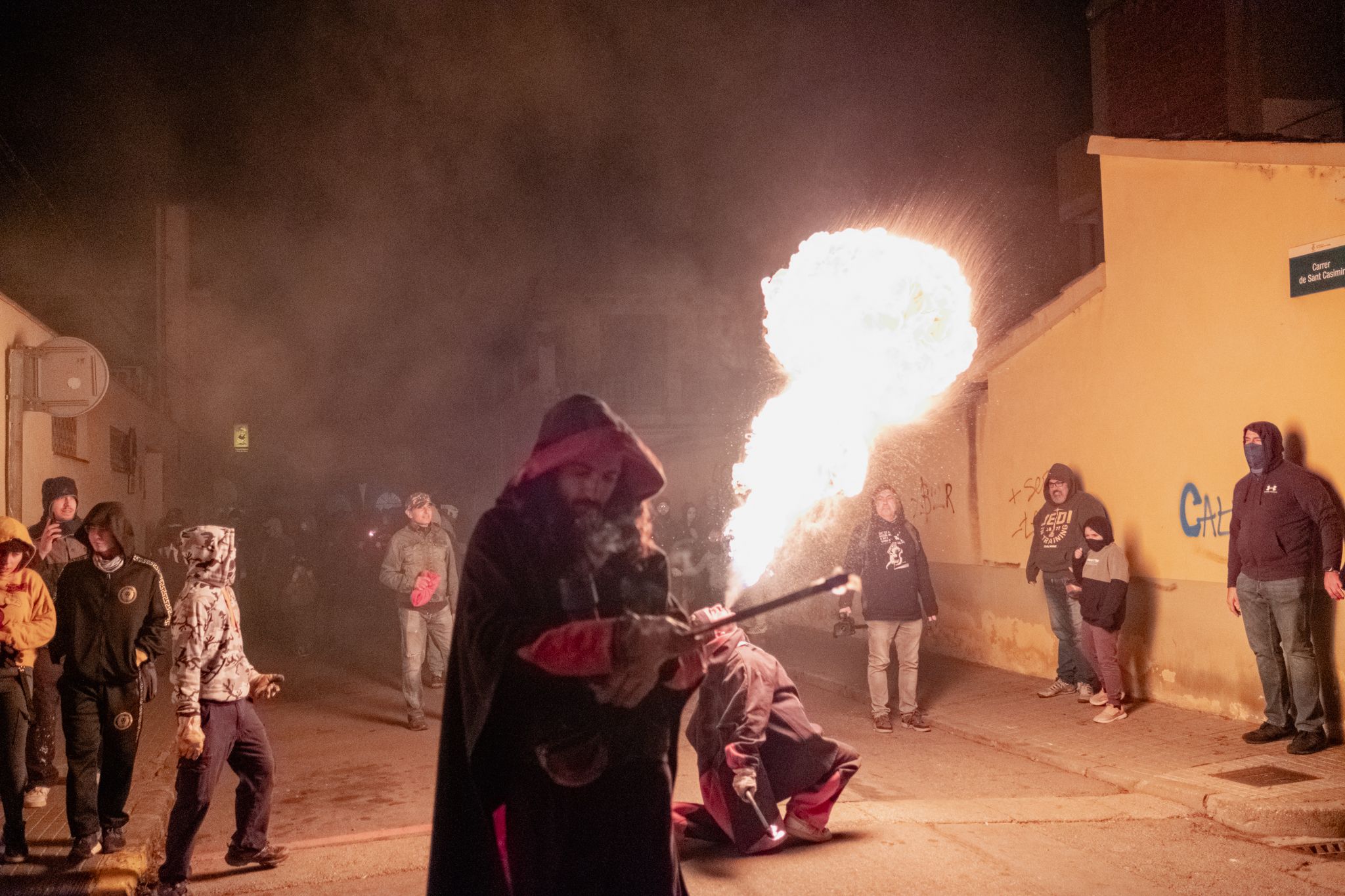 Correfoc de la Festa de Tardor. FOTO: Ale Gómez