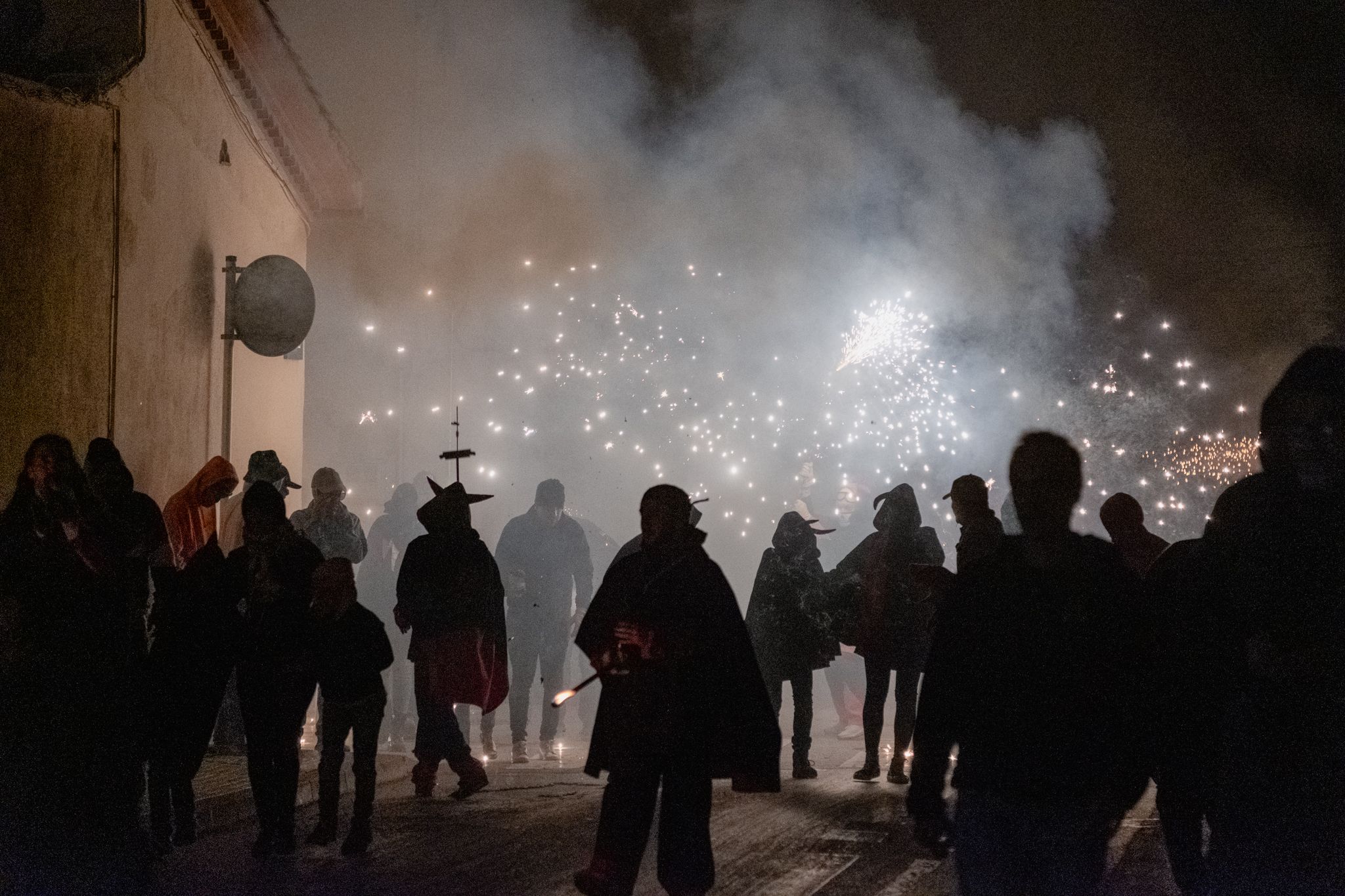 Correfoc de la Festa de Tardor. FOTO: Ale Gómez