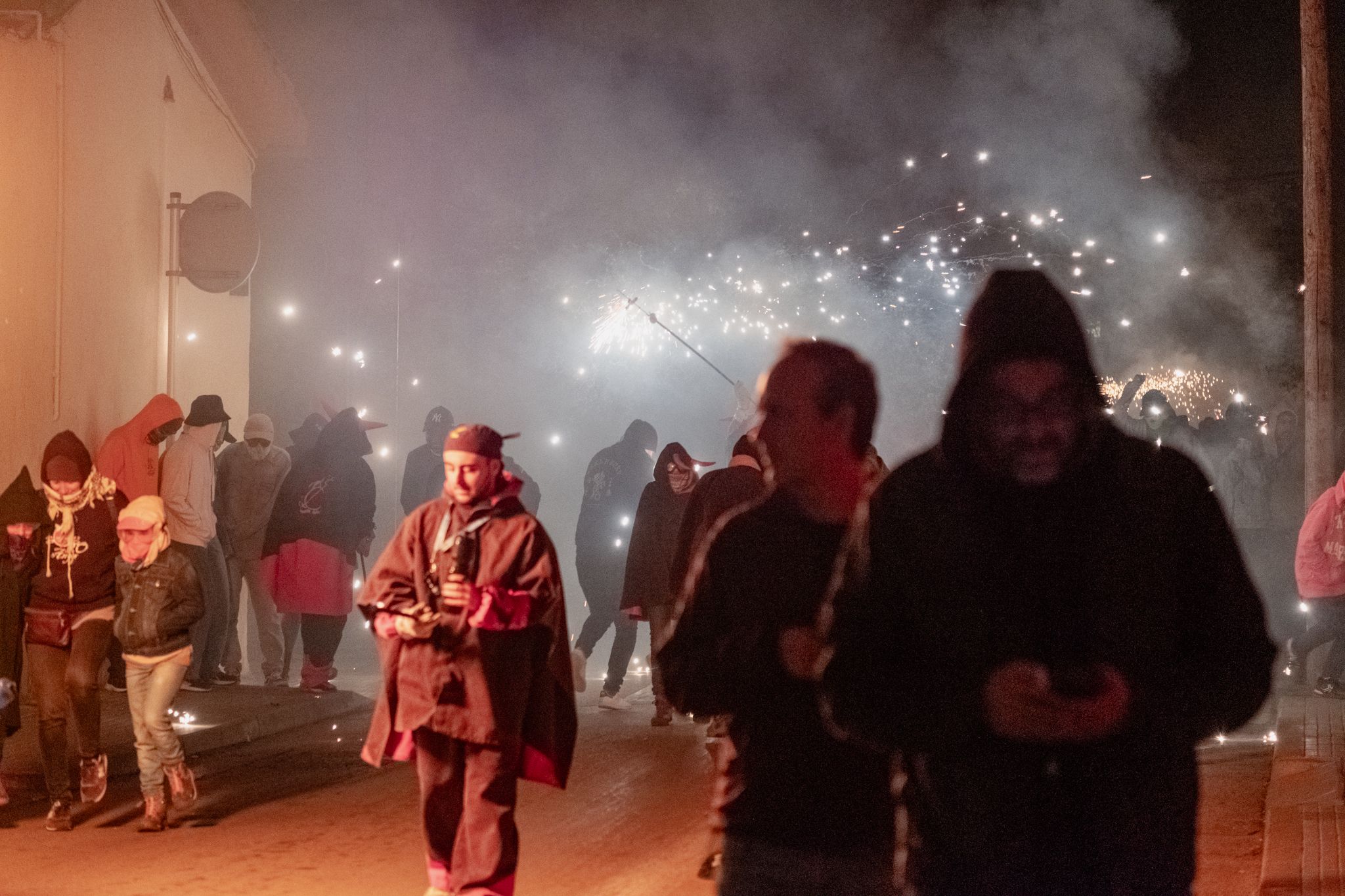 Correfoc de la Festa de Tardor. FOTO: Ale Gómez