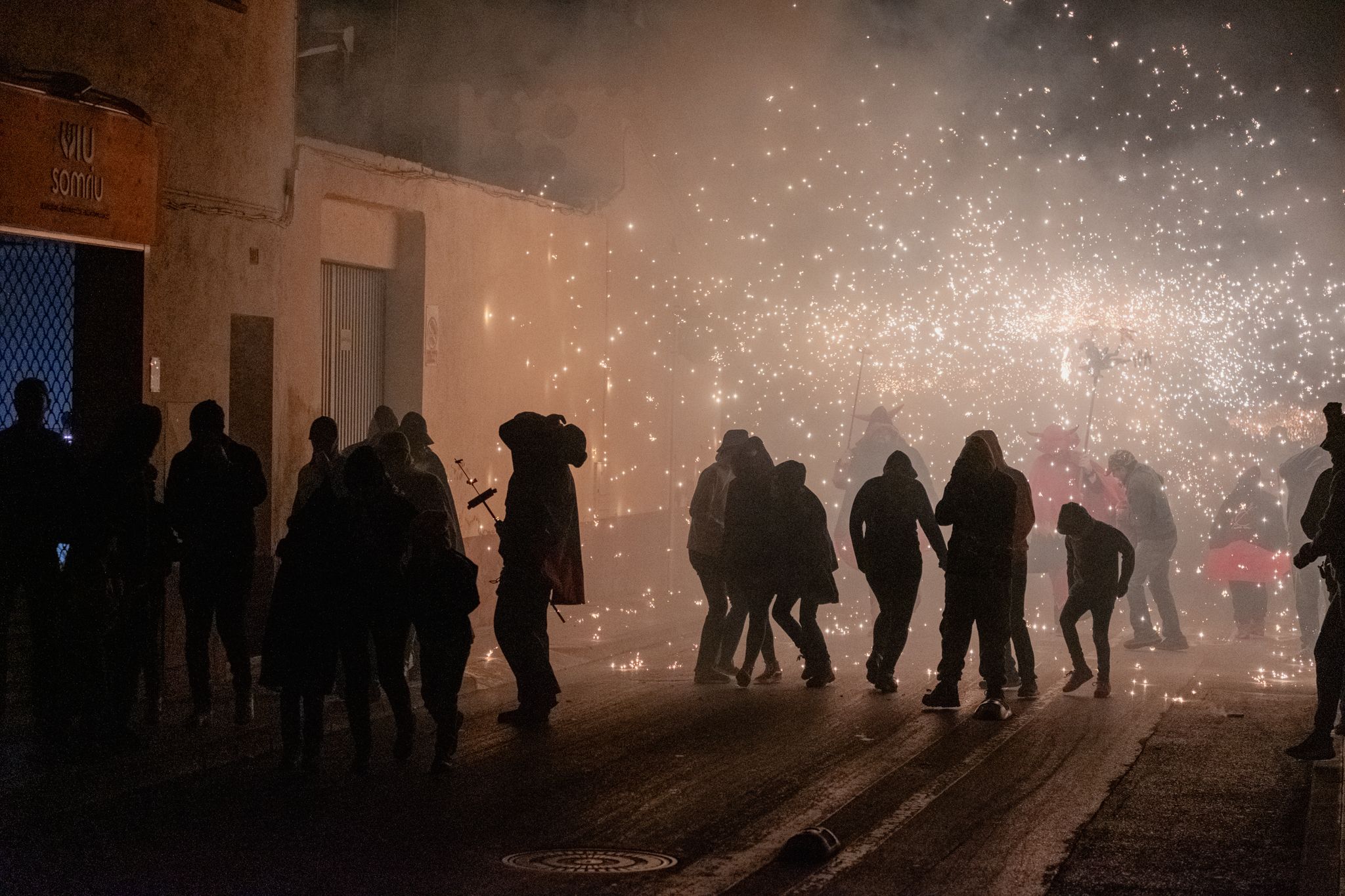 Correfoc de la Festa de Tardor. FOTO: Ale Gómez