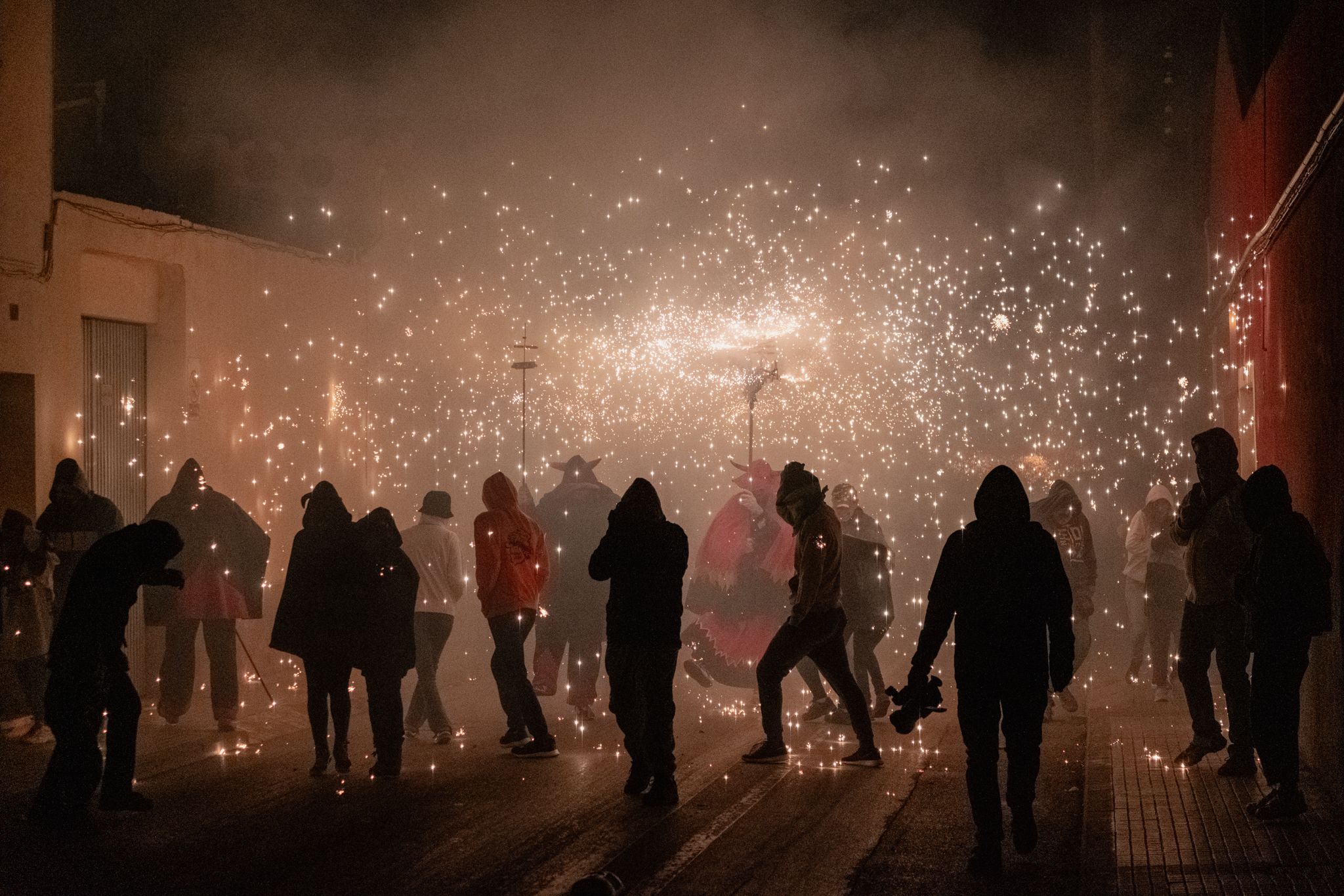 Correfoc de la Festa de Tardor. FOTO: Ale Gómez