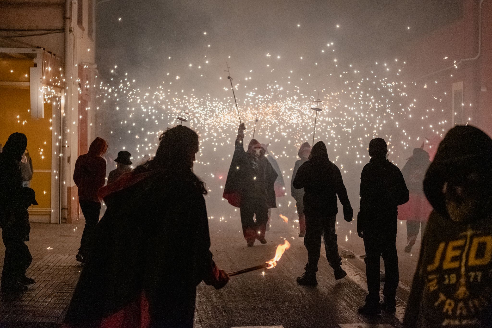 Correfoc de la Festa de Tardor. FOTO: Ale Gómez