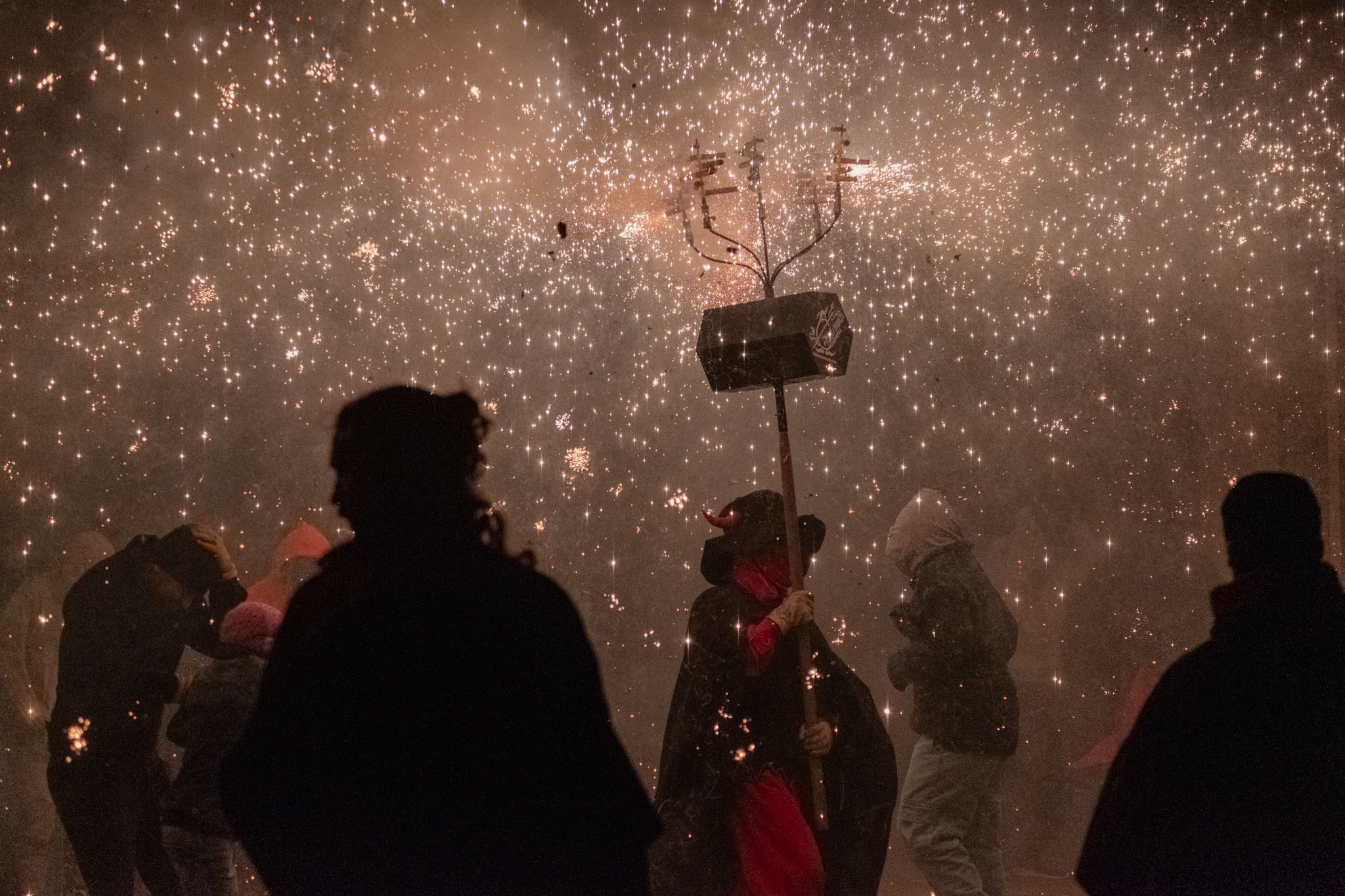 Correfoc de la Festa de Tardor. FOTO: Ale Gómez