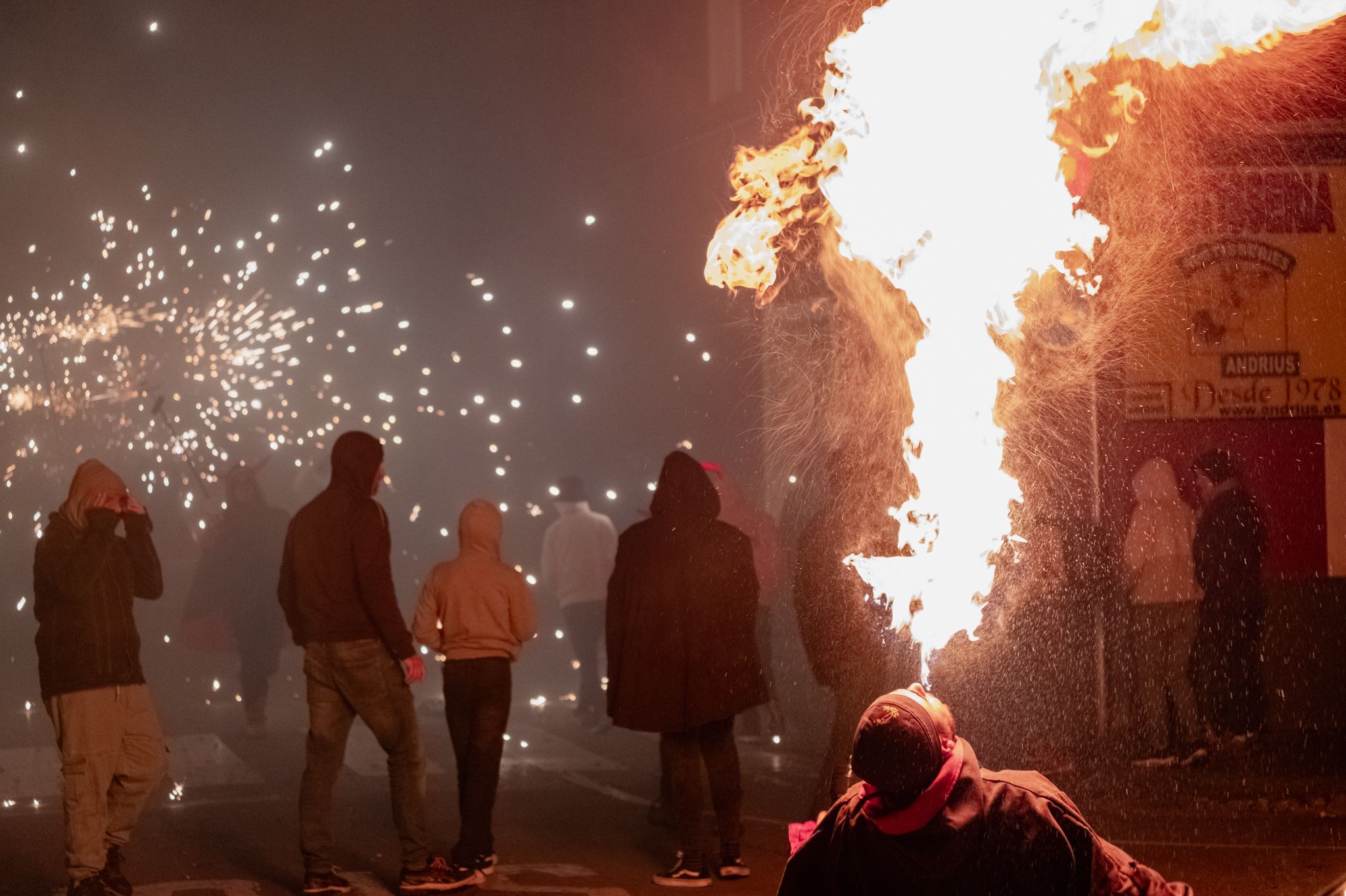 Correfoc de la Festa de Tardor. FOTO: Ale Gómez