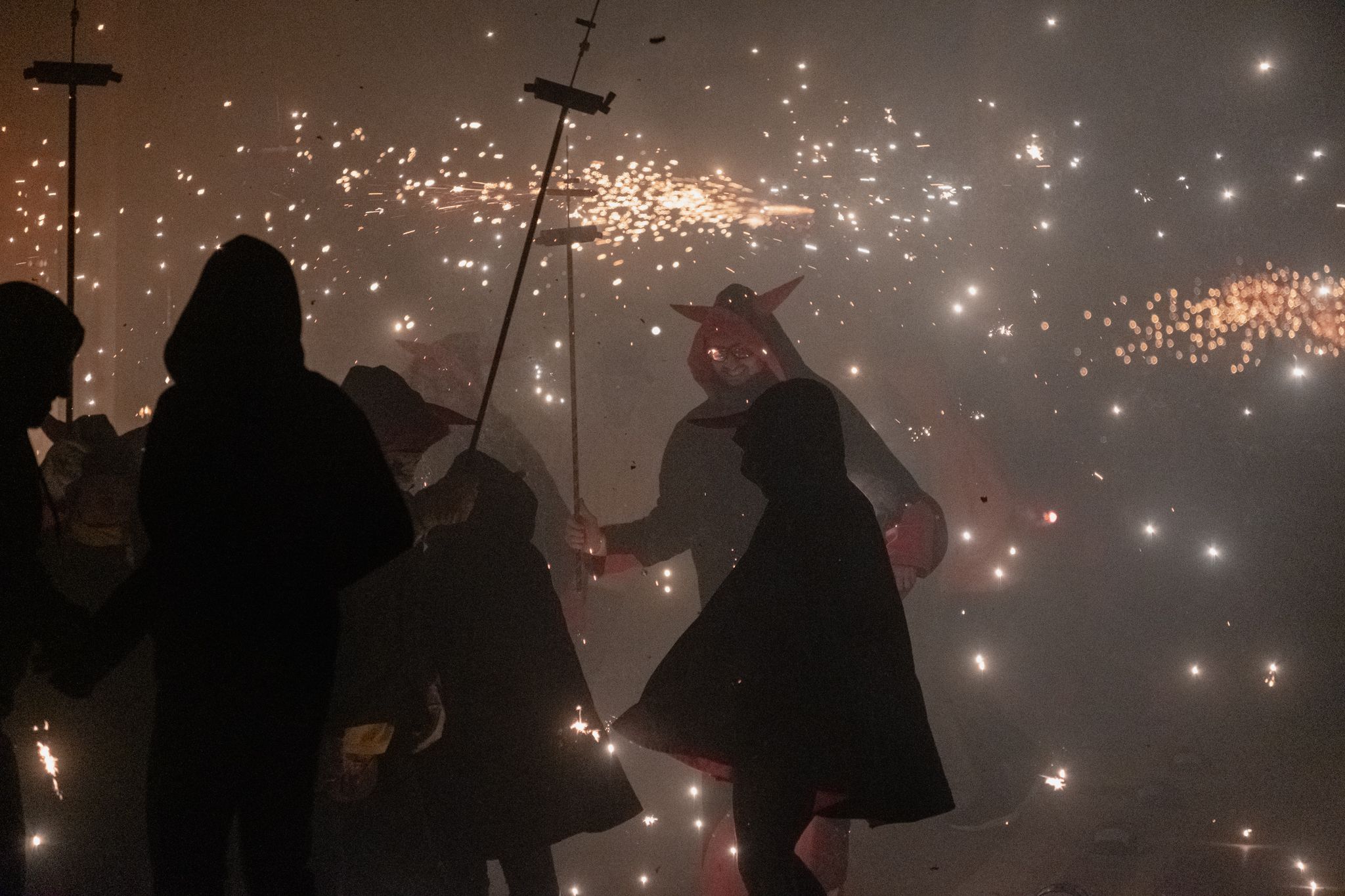 Correfoc de la Festa de Tardor. FOTO: Ale Gómez