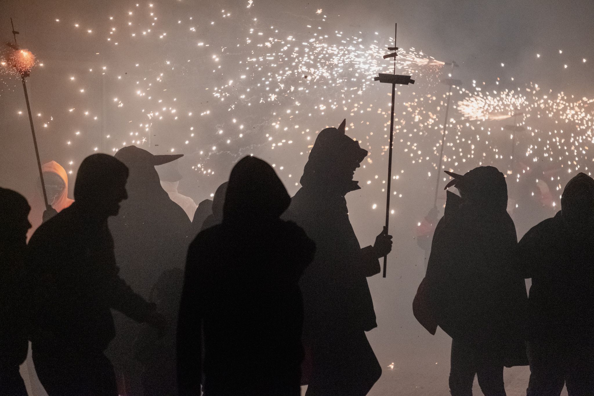 Correfoc de la Festa de Tardor. FOTO: Ale Gómez