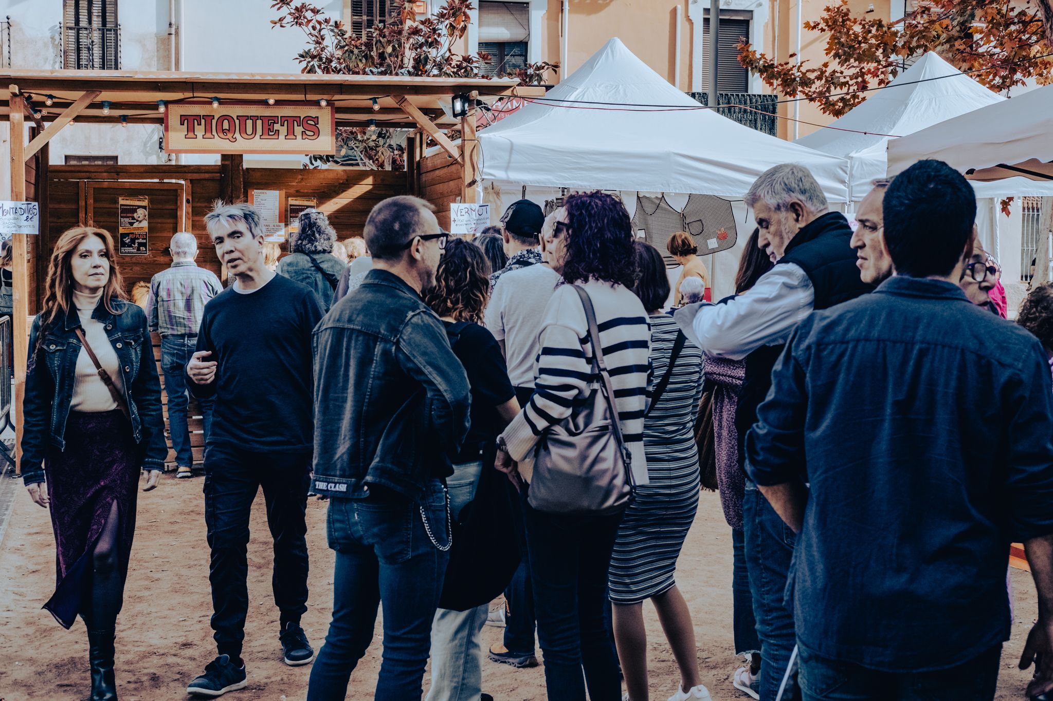 Vermut Swing a l'envelat en la Festa de Tardor de 2023. FOTO: Ale Gómez