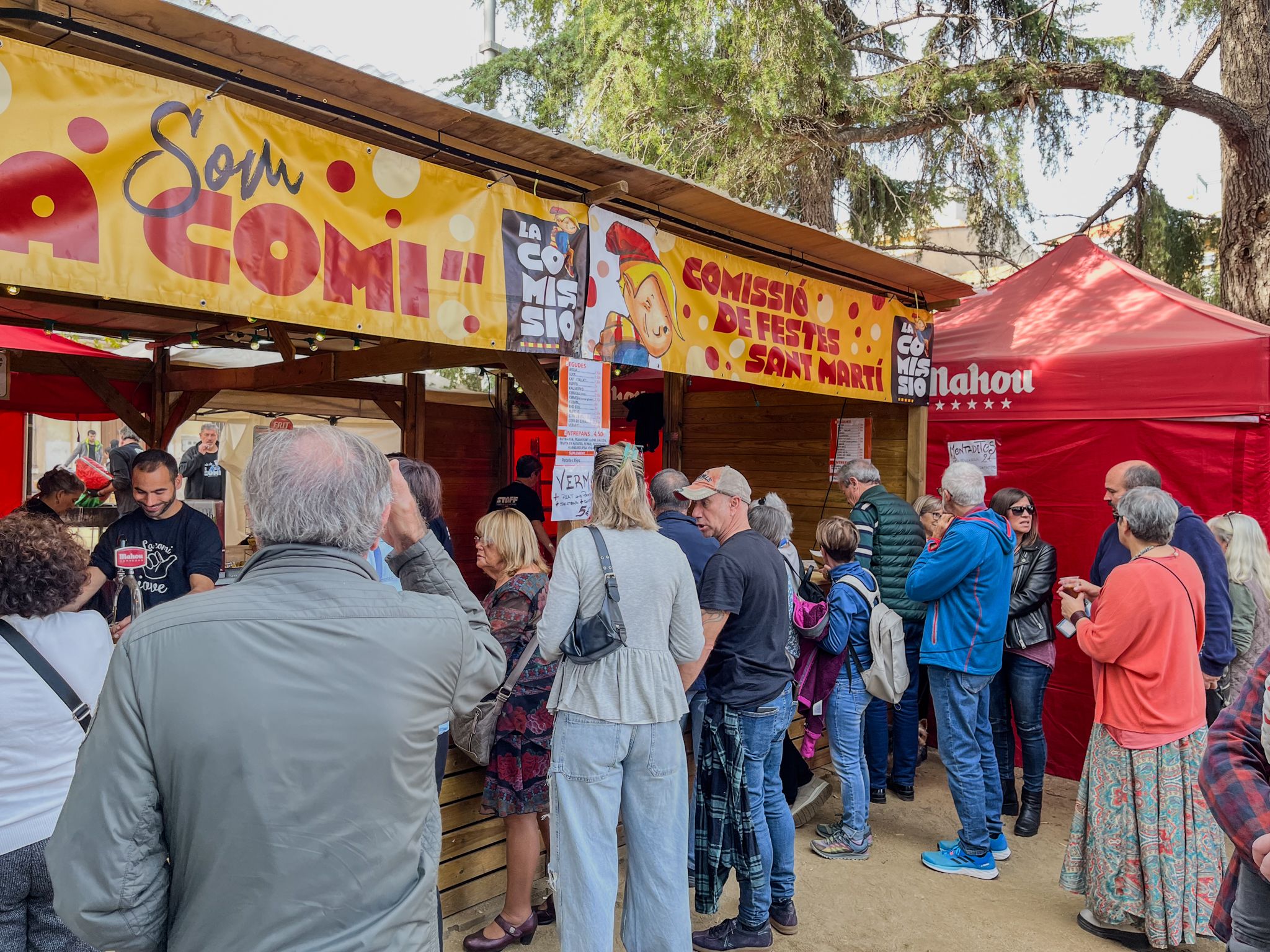 Vermut Swing a l'envelat en la Festa de Tardor de 2023. FOTO: Ale Gómez