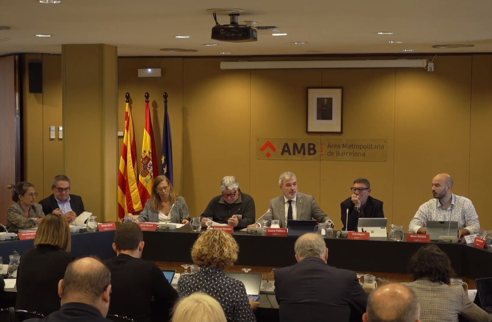 El pressupost ha estat aprovat amb els vots a favor del PSC, Junts, En Comú Podem i ERC. FOTO: AMB
