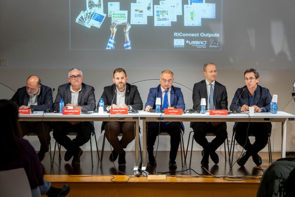 Els alcaldes del projecte de l'Avinguda del Vallès. FOTO: Ajuntament de Cerdanyola