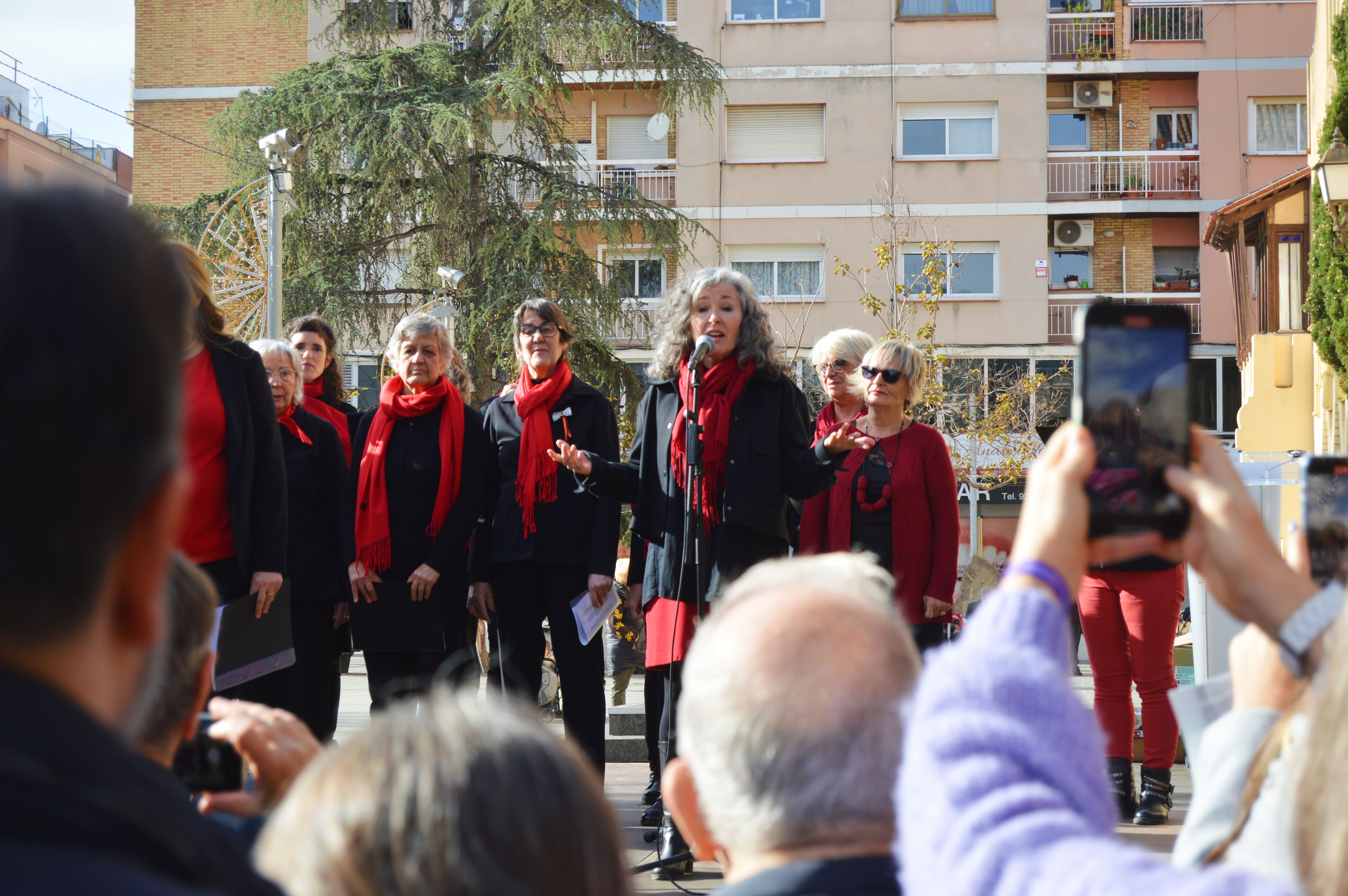 25-N de 2023 a Cerdanyola. FOTO: Nora MO