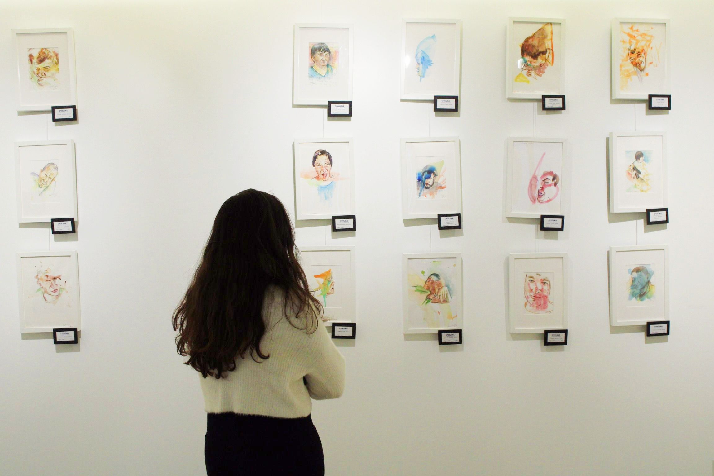 Exposició 'Taques' a la sala Elisa Arimany. FOTO: Guillem Barrera