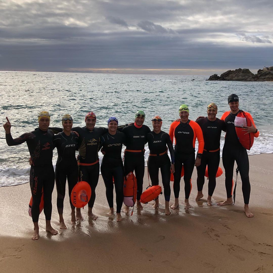 Secció d'aigües obertes del Club Natació Cerdanyola. FOTO: Cedida