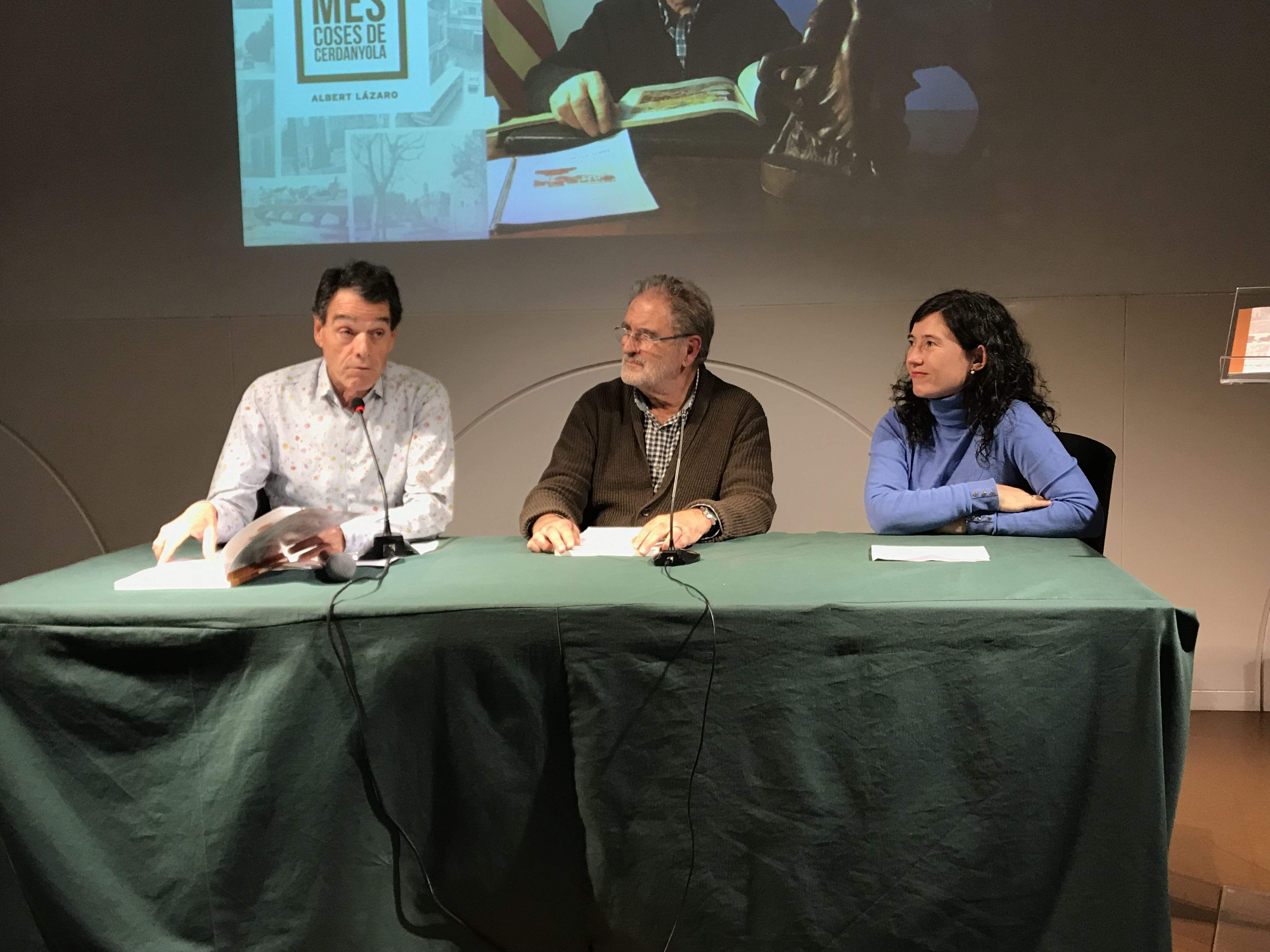 Presentació de 'Més coses de Cerdanyola' al MAC. FOTO: Guillem Barrera