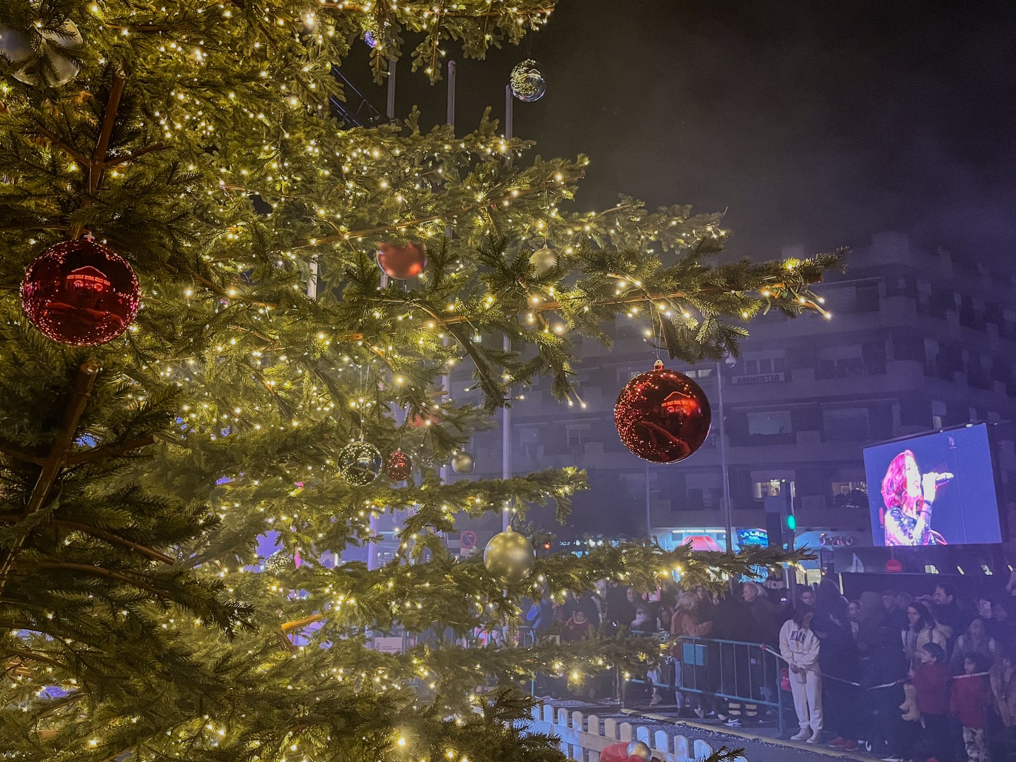 Encesa llums de Nadal 2023 a Cerdanyola. FOTO: Ale Gómez