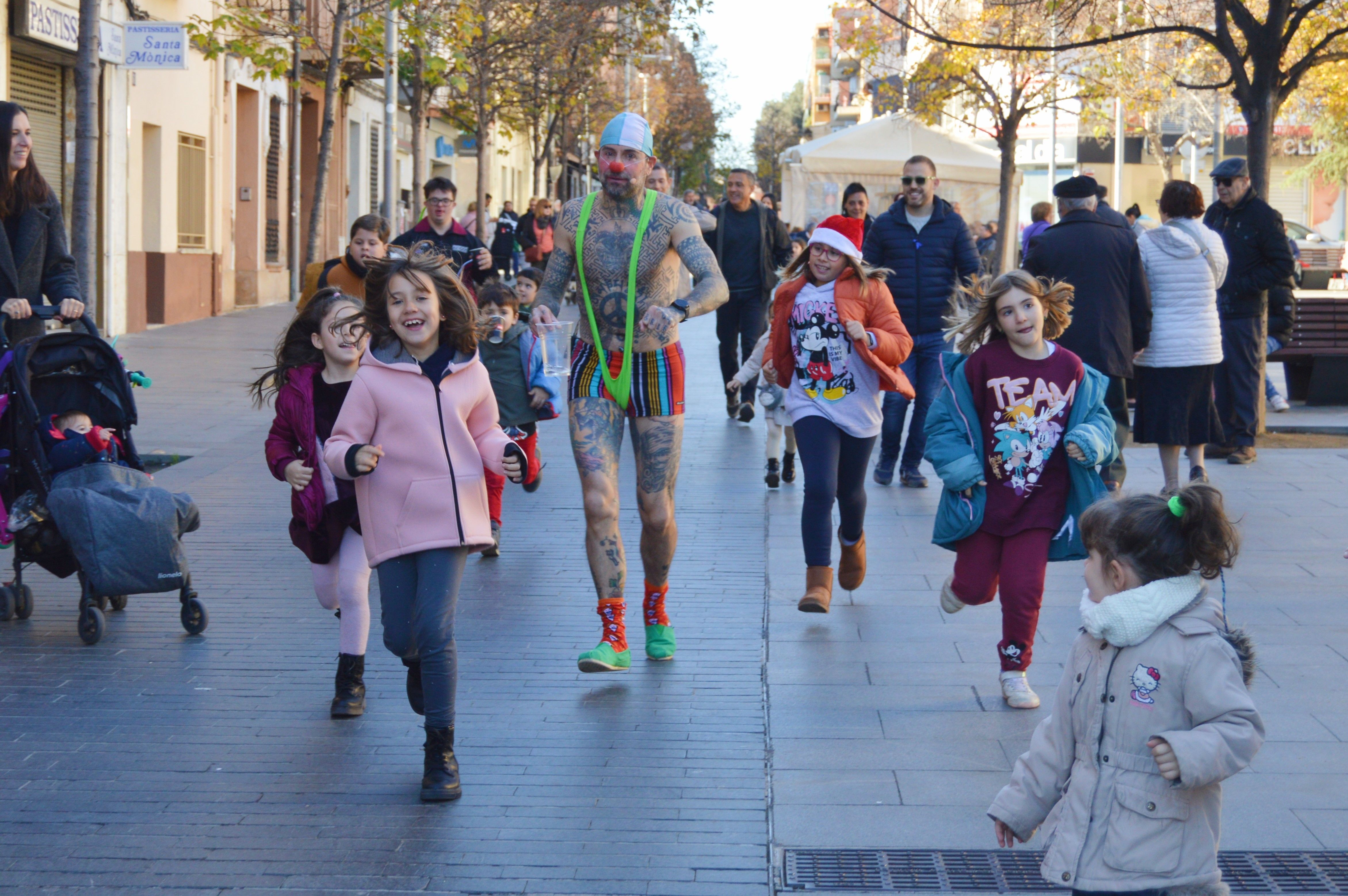 Actuació de 'Caulababa' en el Dia Mundial de les Persones amb Diversitat Funcional. FOTO: Nora MO