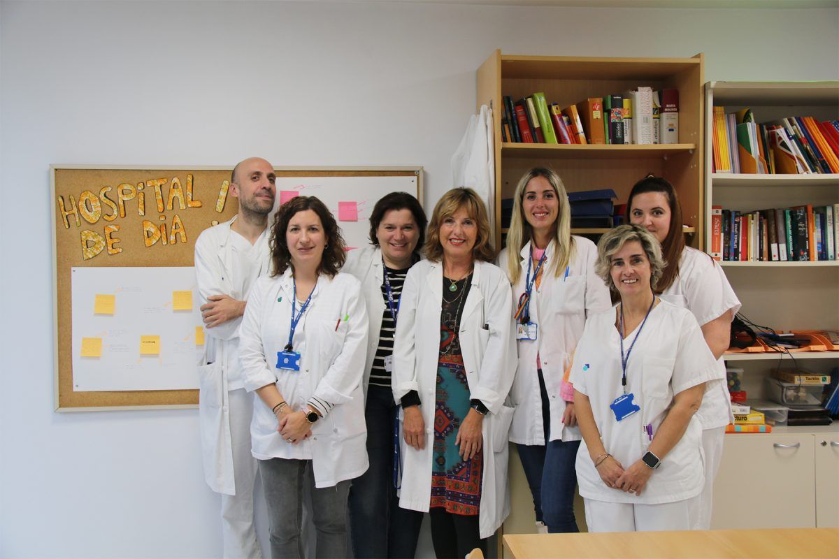 Equip de TCA del Parc Taulí. FOTO: Parc Tauli