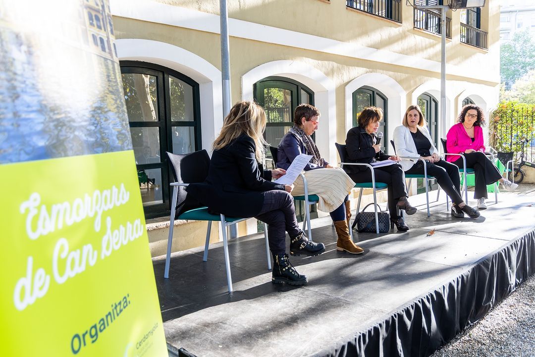 La masia de Can Serra va acollir a l'octubre l'esmorzar de 'Talent Femení a l'Empresa'. FOTO: Ajuntament de Cerdanyola