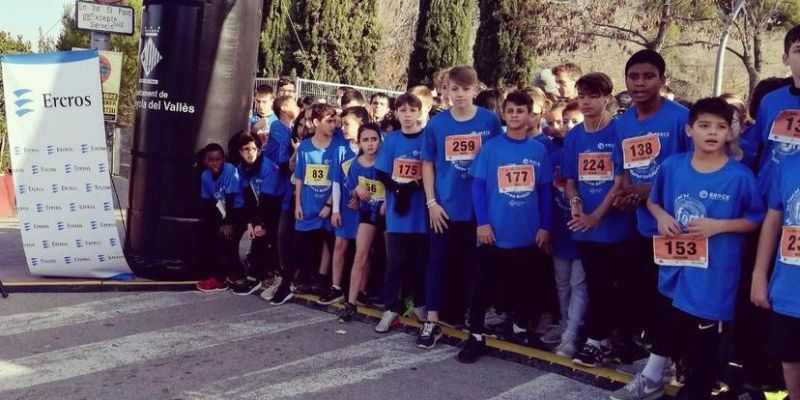 Edició del 2019 de la cursa solidària de l'Institut Forat del Vent. FOTO: Instagram Forat del Vent