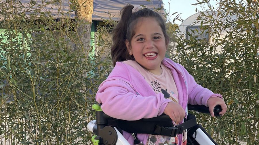 L'Abril té paraplegia espàstica de tipus 52. FOTO: UAB