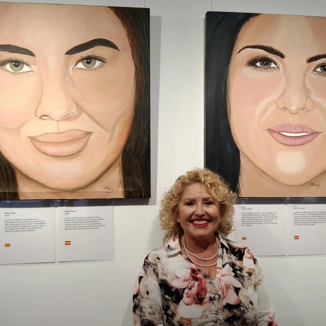 Exposició "Fibromiàlgia, una malaltia compartida". FOTO: @art_tapias_