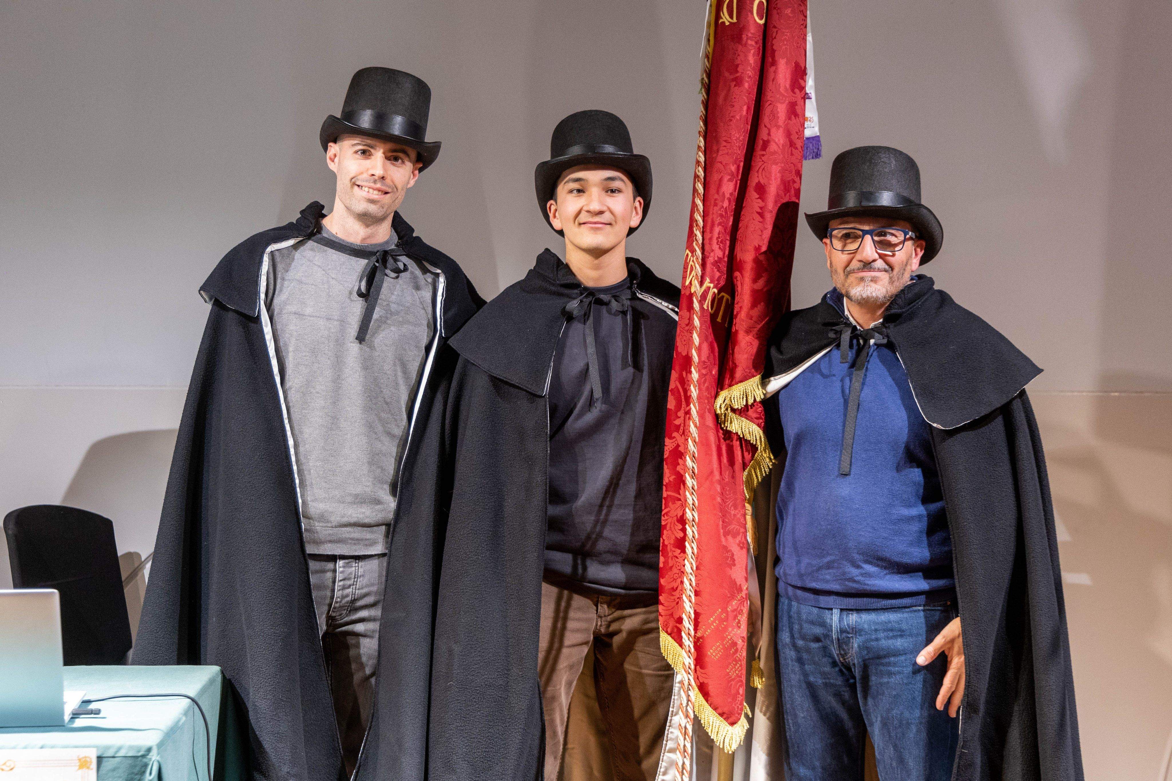 Banderer i cordonistes dels Tres Tombs 2024. FOTO: Ajuntament de Cerdanyola