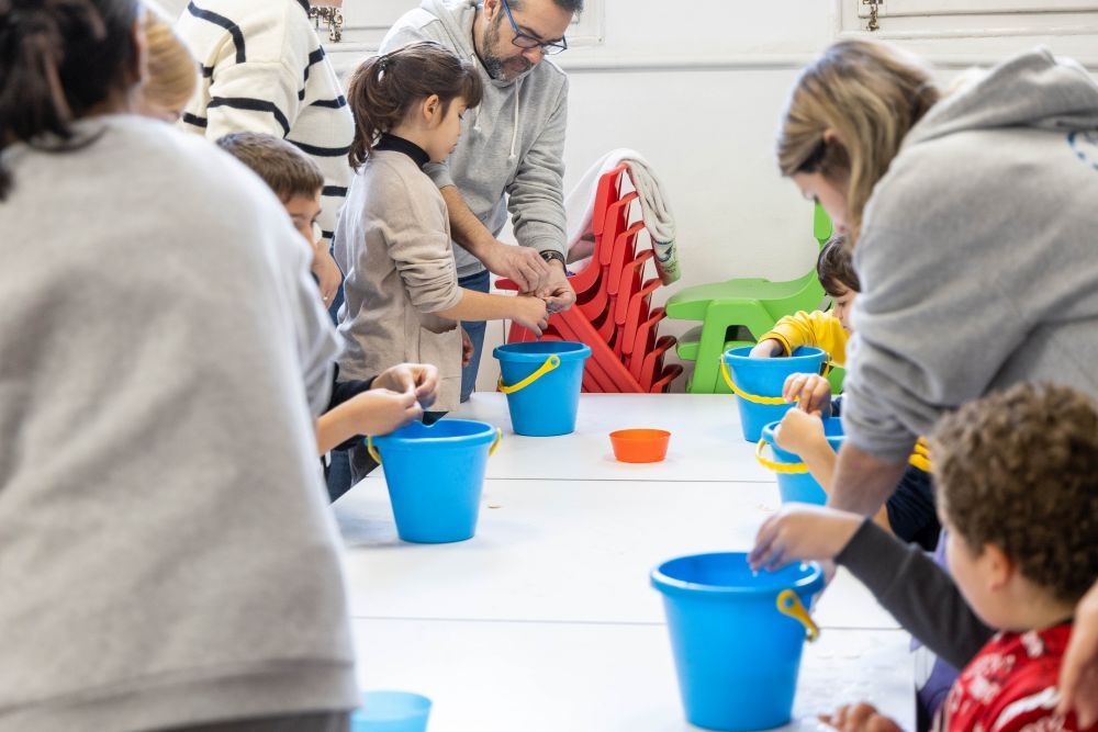 Tallers a l'Espai Infantil. FOTO: Ajuntament de Cerdanyola