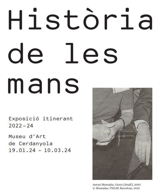 L'exposició itinerant 'Història de les mans' arriba a Cerdanyola.