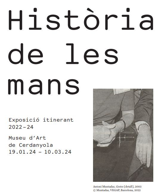 L'exposició itinerant 'Història de les mans' arriba a Cerdanyola. L'exposició itinerant 'Història de les mans' arriba a Cerdanyola.
