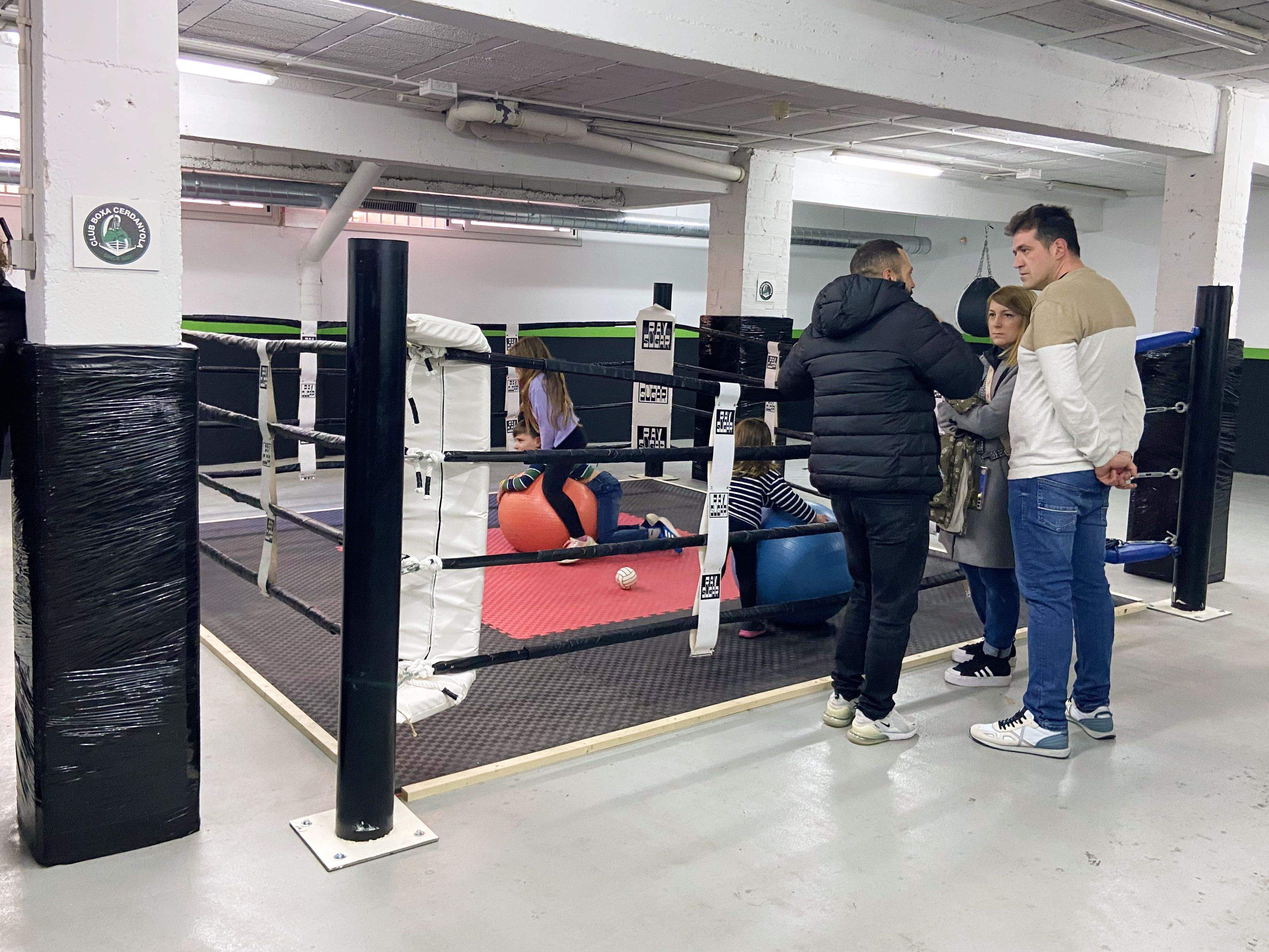 Inauguració del nou Club Boxa Cerdanyola. FOTO: Nora MO