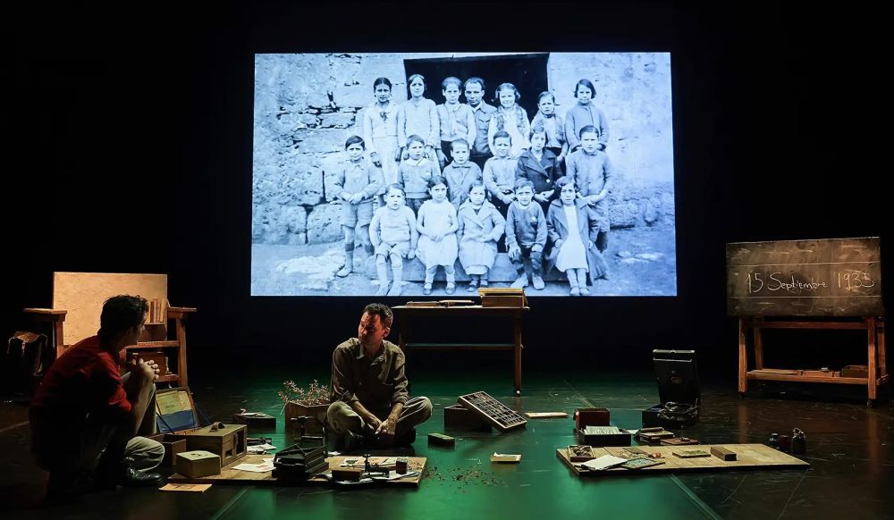 Imatge de l'obra de teatre "El mar, història d'uns nens que no l'havien vist mai". FOTO: Cedida