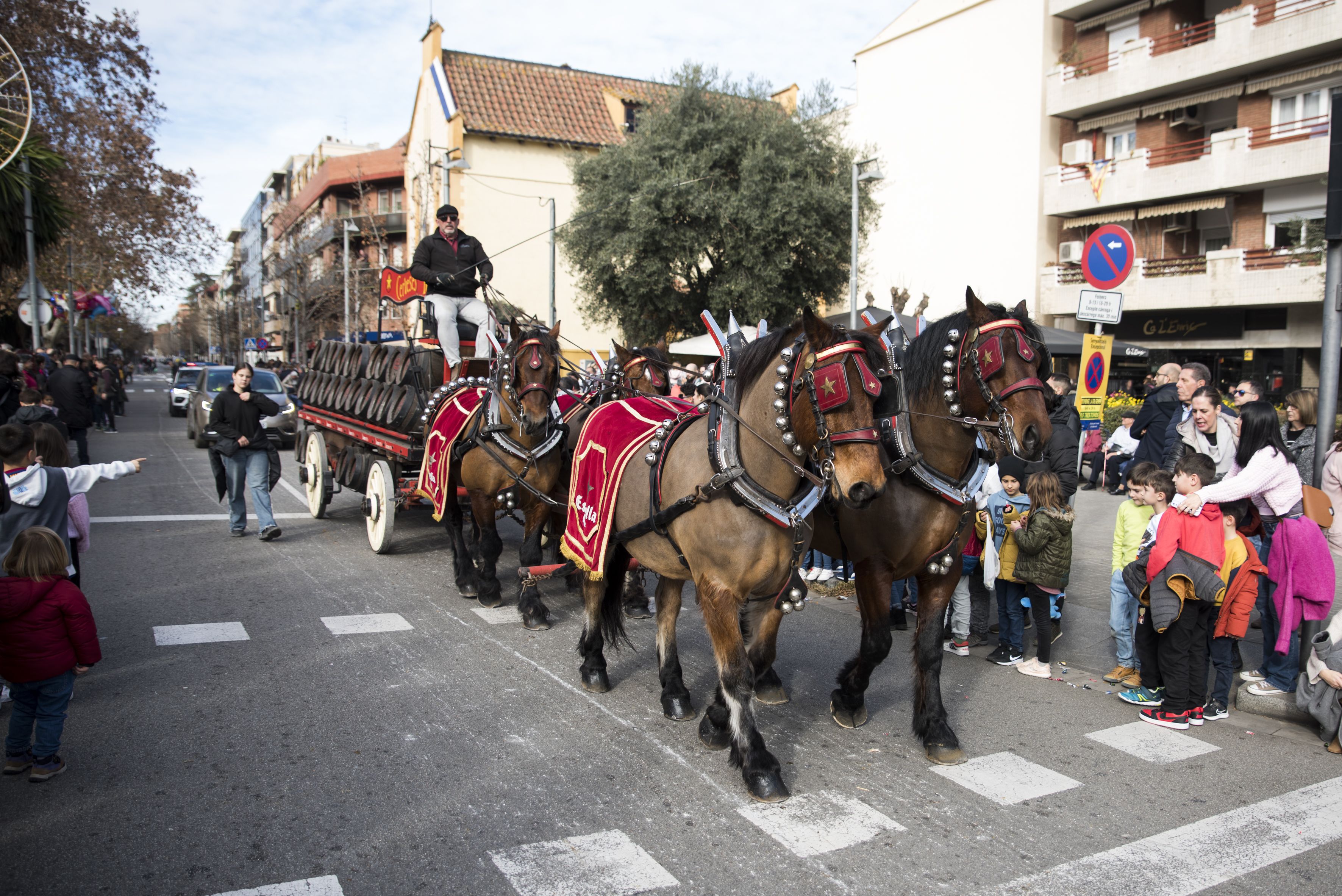 Passada dels Tres Tombs 2024. FOTO: Bernat Millet