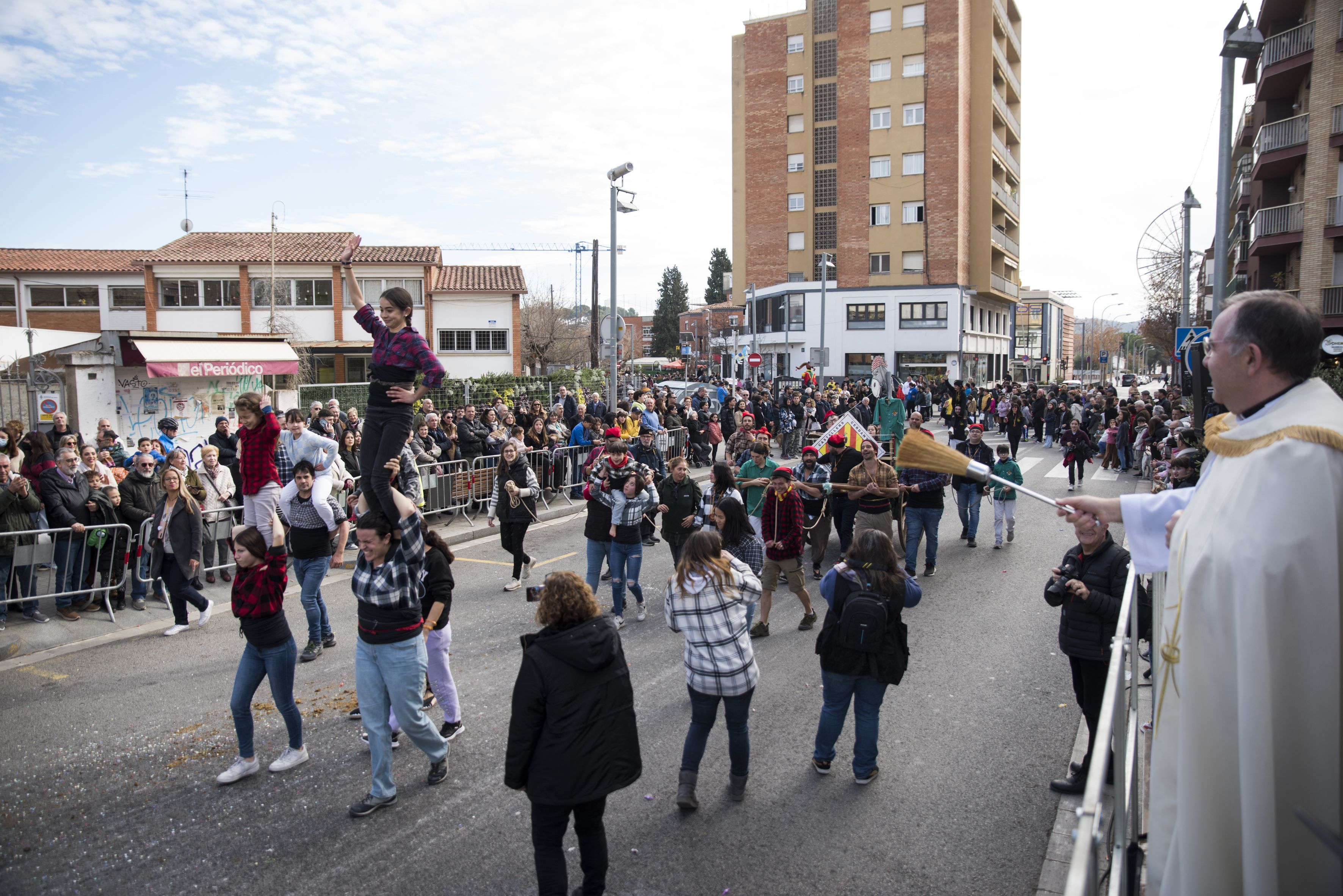 Passada dels Tres Tombs 2024. FOTO: Bernat Millet