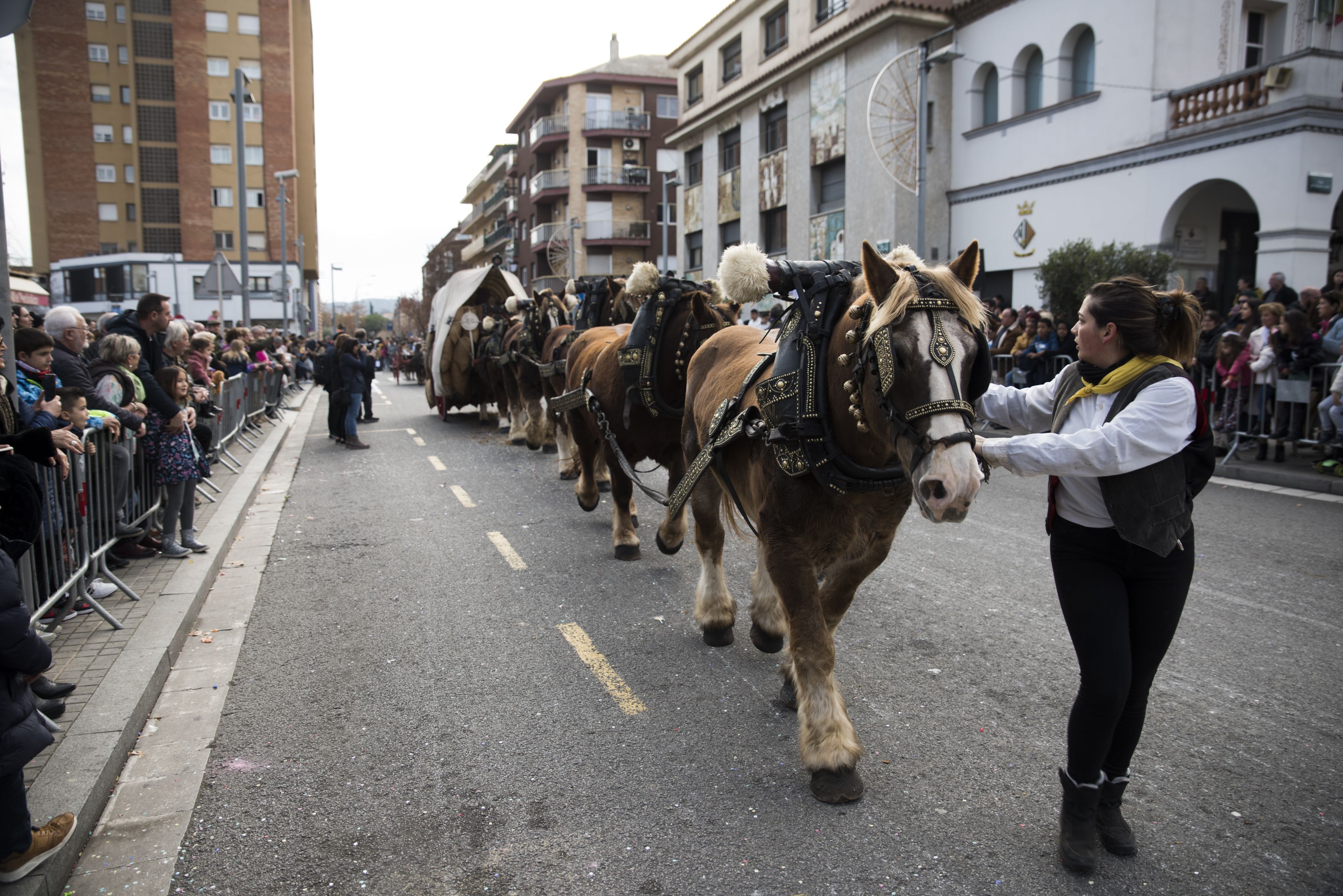 Passada dels Tres Tombs 2024. FOTO: Bernat Millet