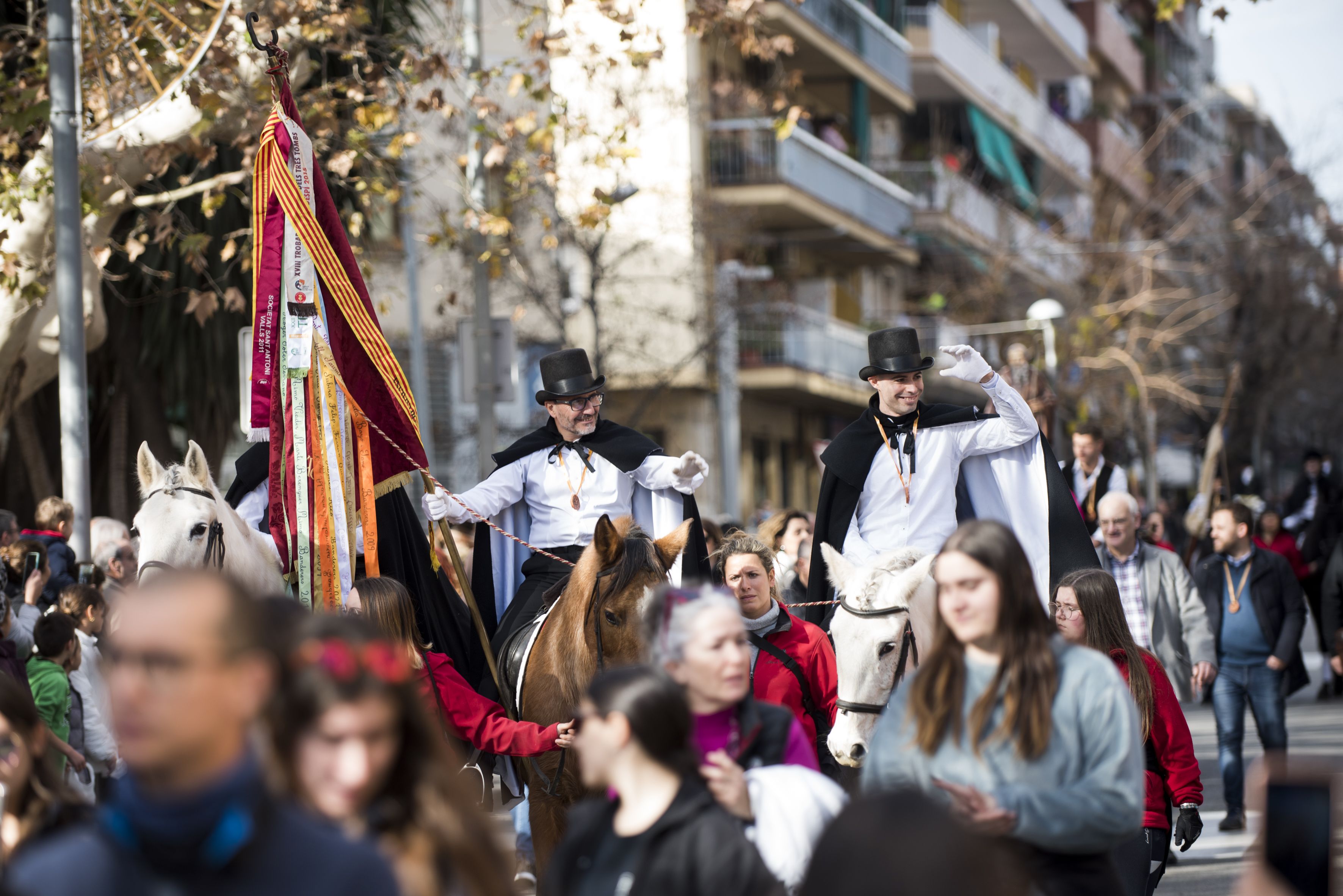 Passada dels Tres Tombs 2024. FOTO: Bernat Millet