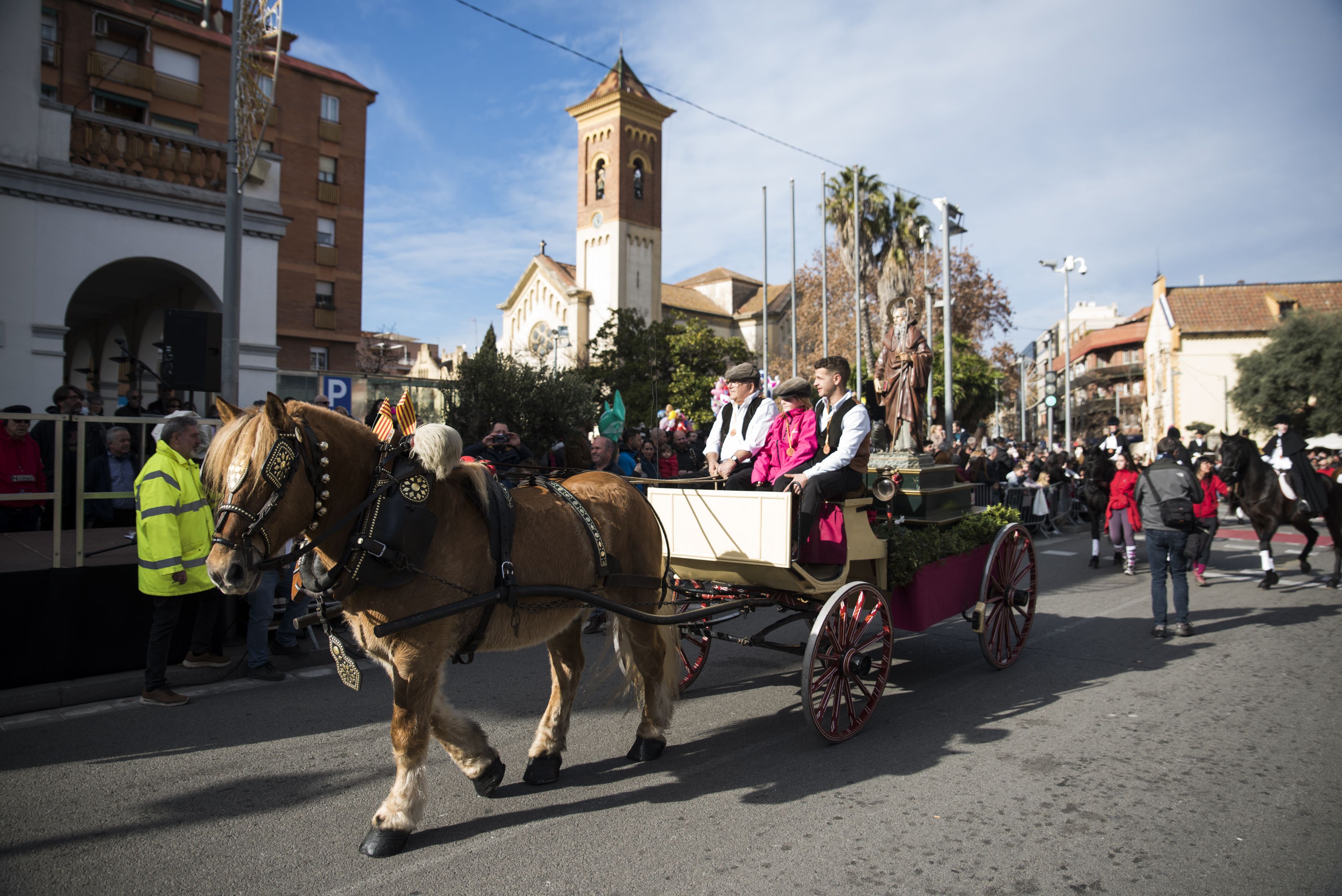 Passada dels Tres Tombs 2024. FOTO: Bernat Millet