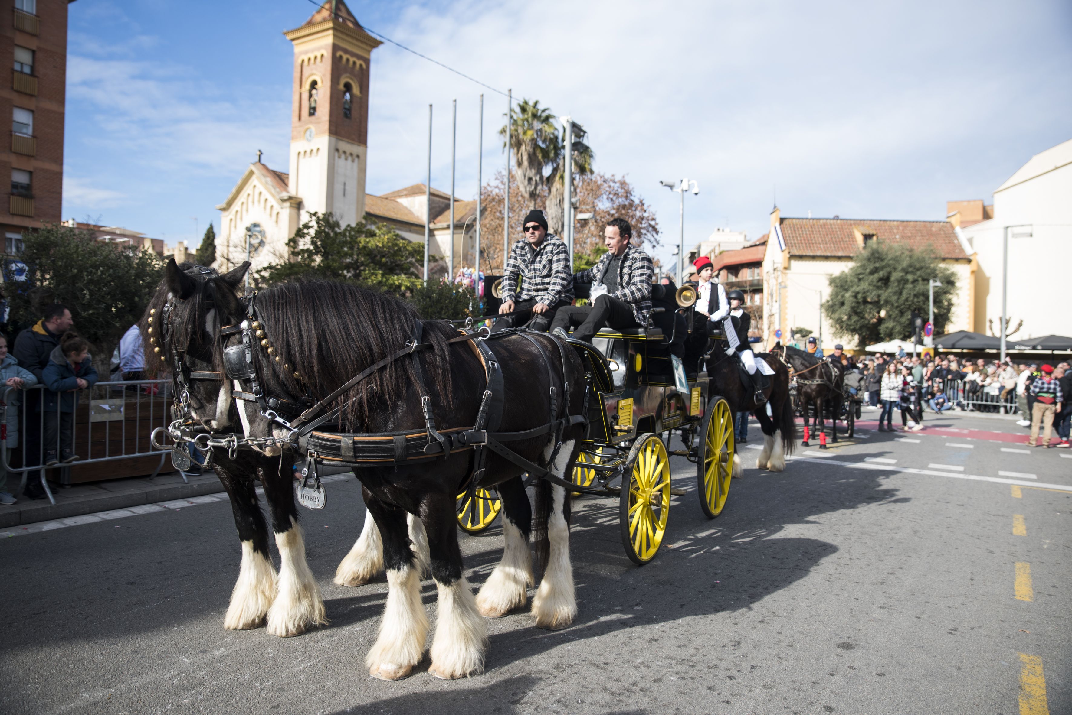 Passada dels Tres Tombs 2024. FOTO: Bernat Millet