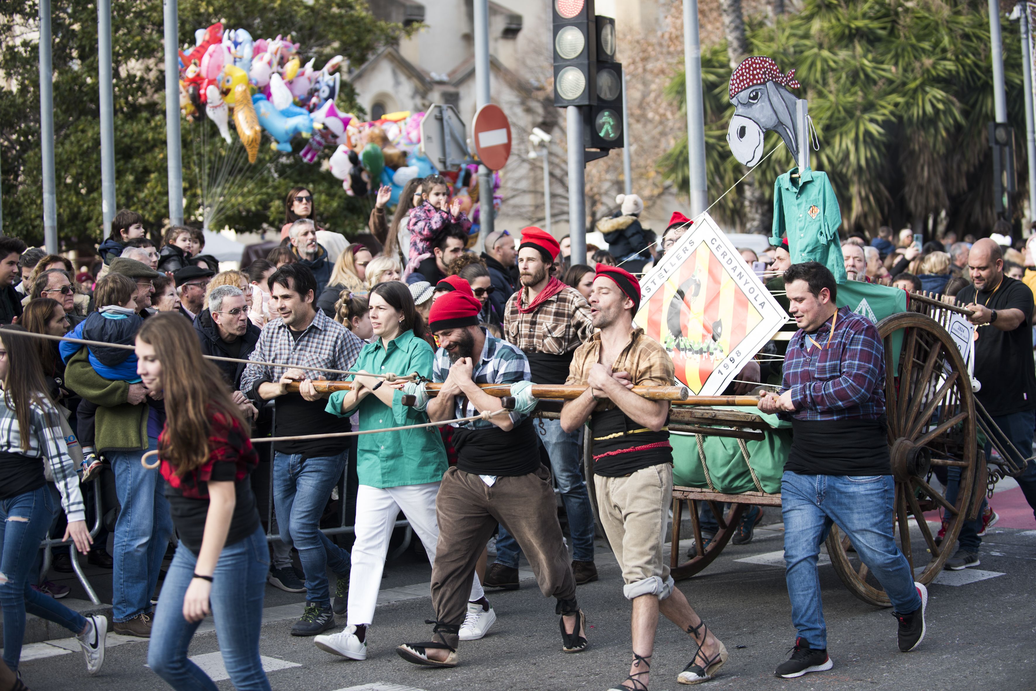 Passada dels Tres Tombs 2024. FOTO: Bernat Millet