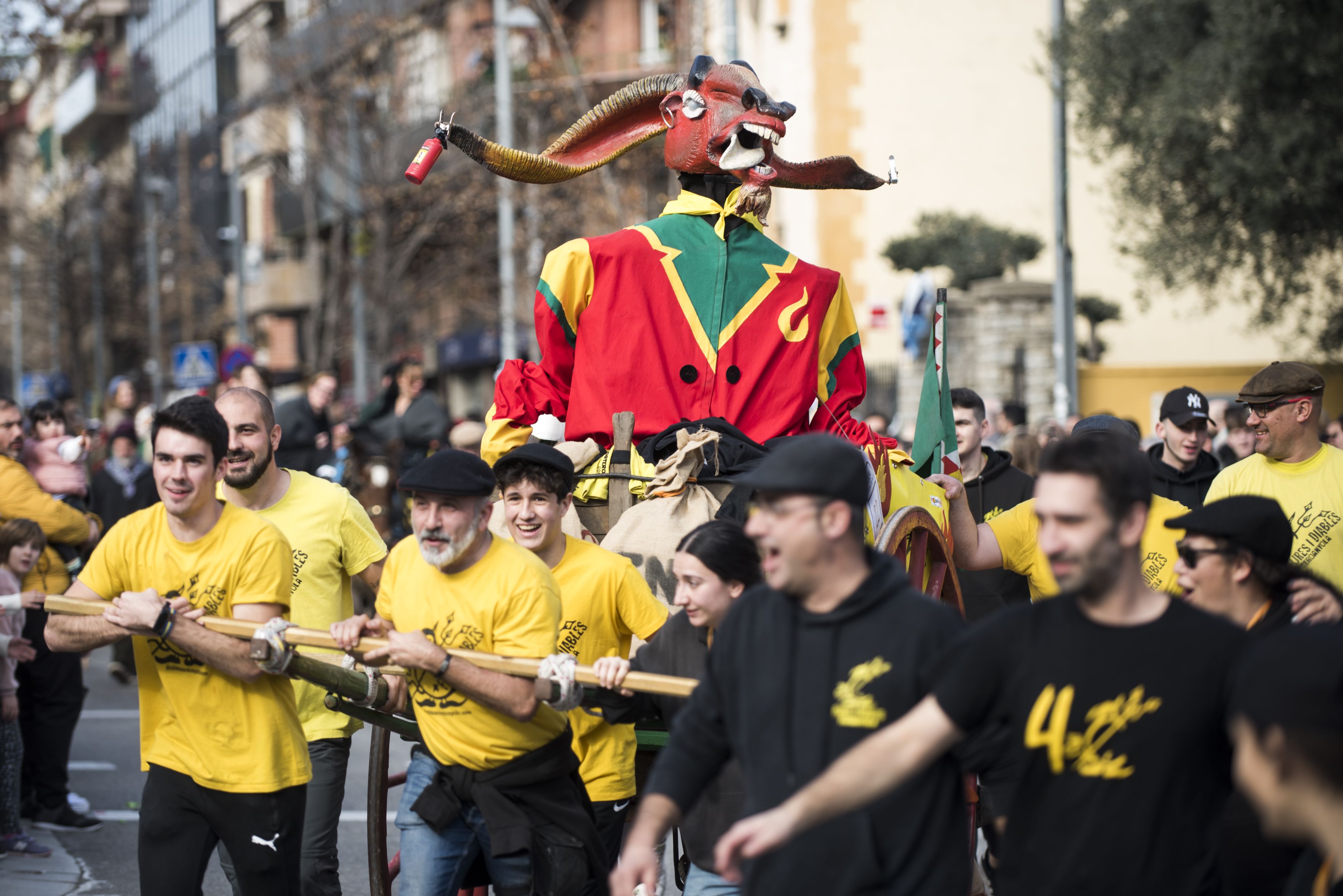 Passada dels Tres Tombs 2024. FOTO: Bernat Millet