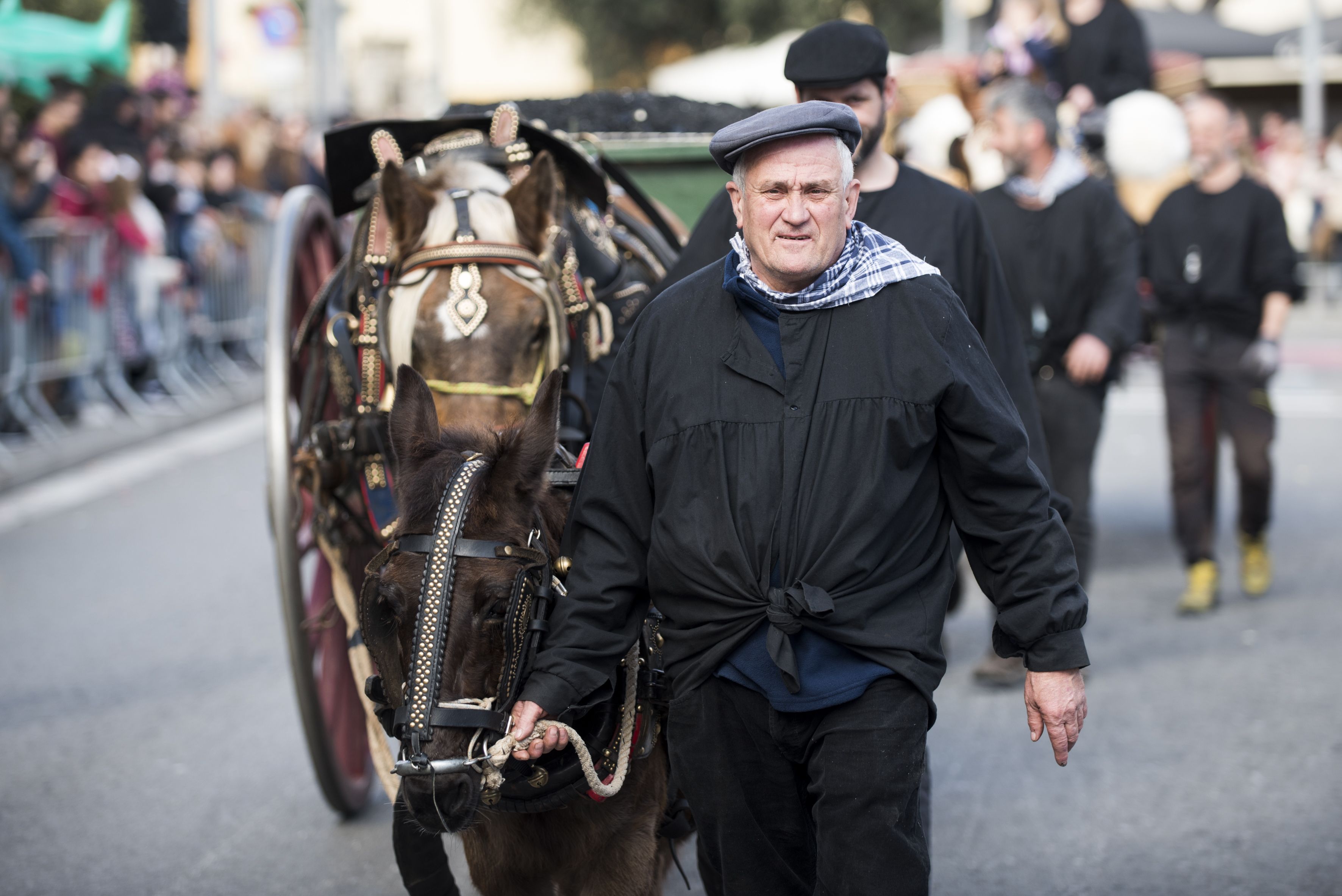 Passada dels Tres Tombs 2024. FOTO: Bernat Millet