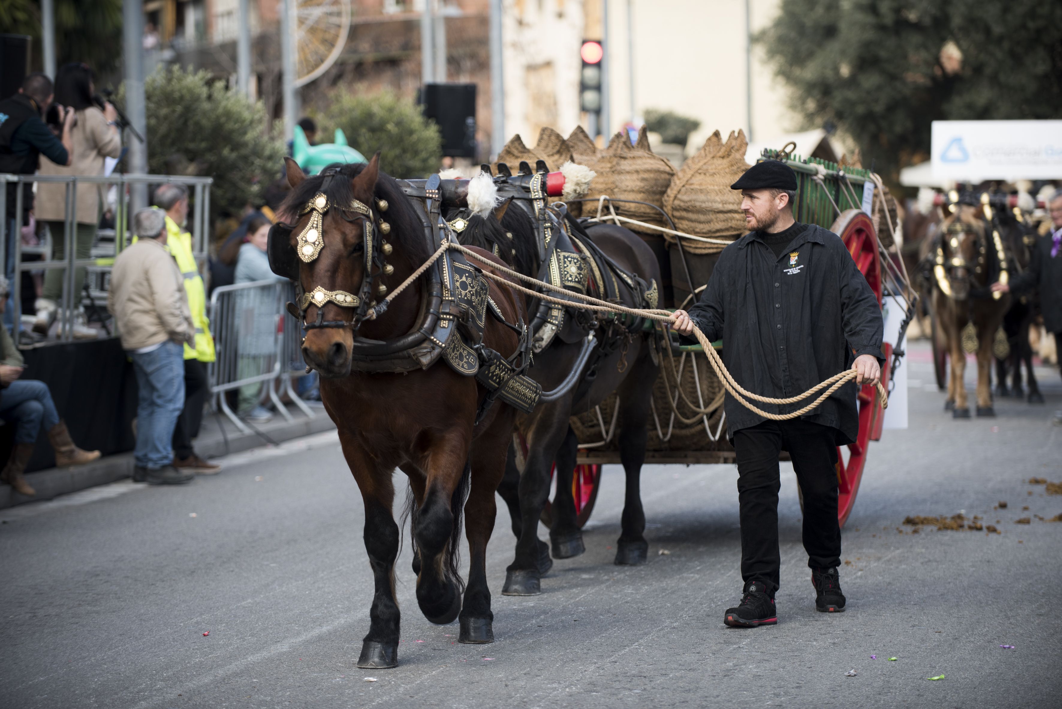 Passada dels Tres Tombs 2024. FOTO: Bernat Millet